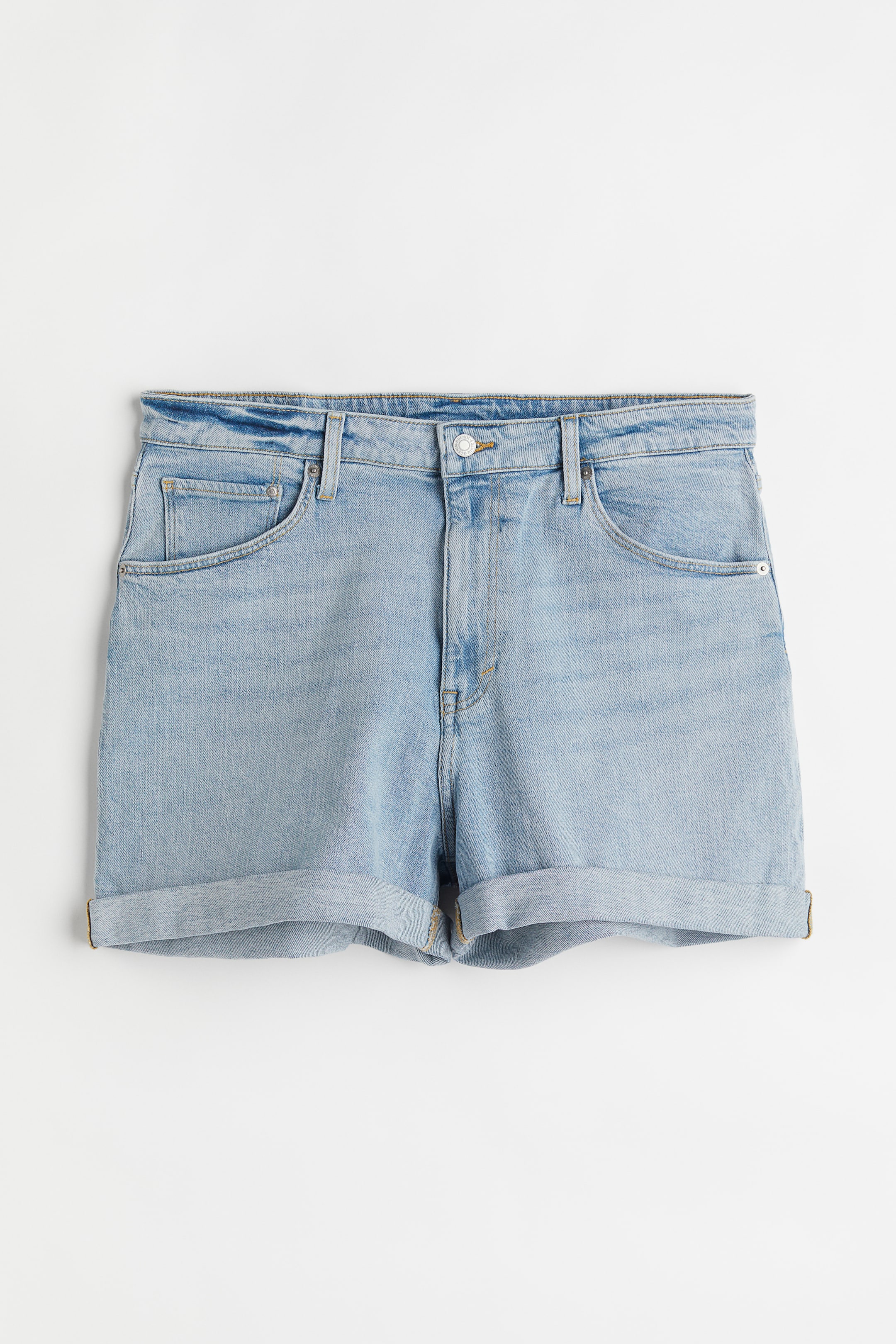 H&M+ Mom Ultra High Denim Shorts