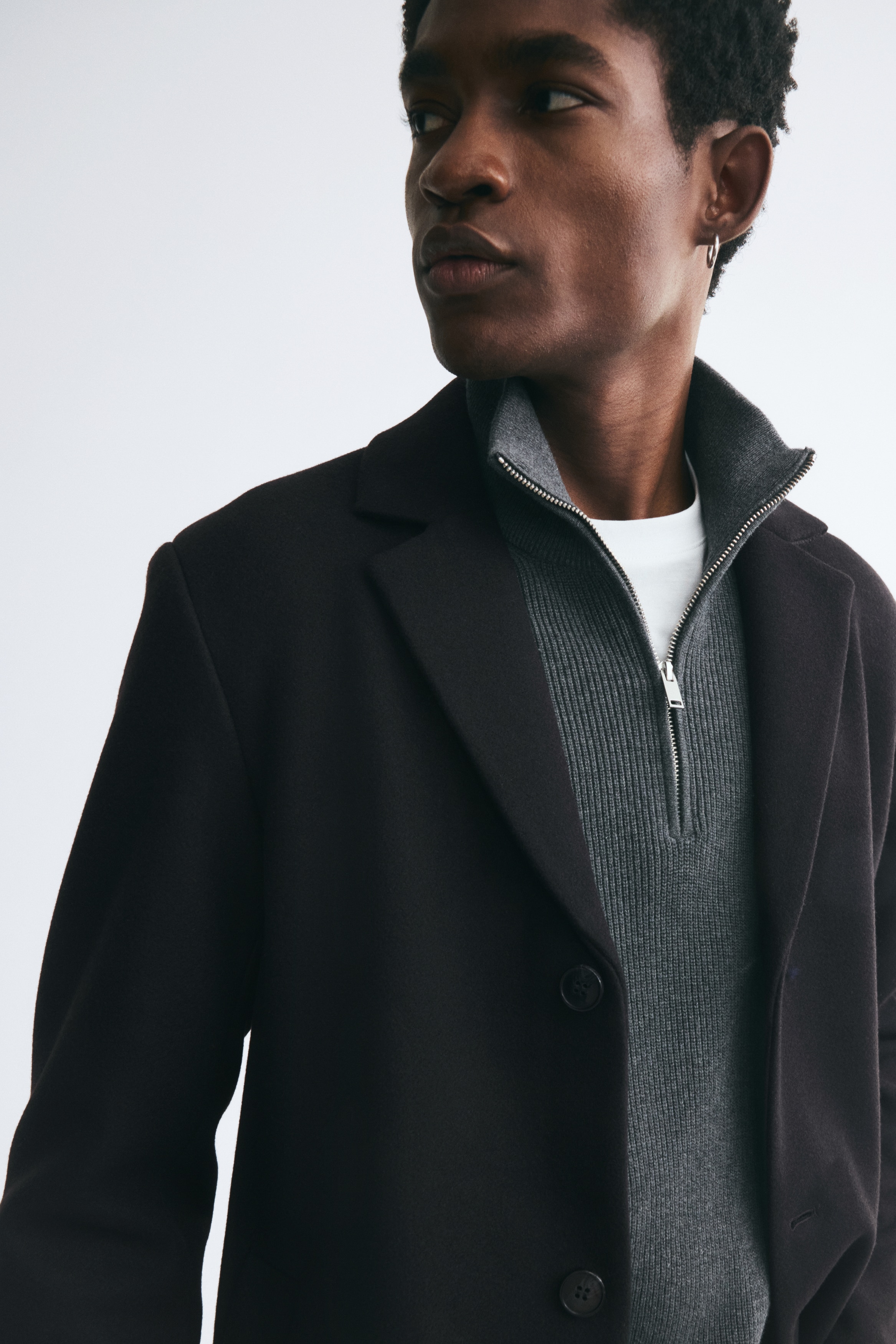 Black Coats for Men | Trench, Winter, Long & Puffer