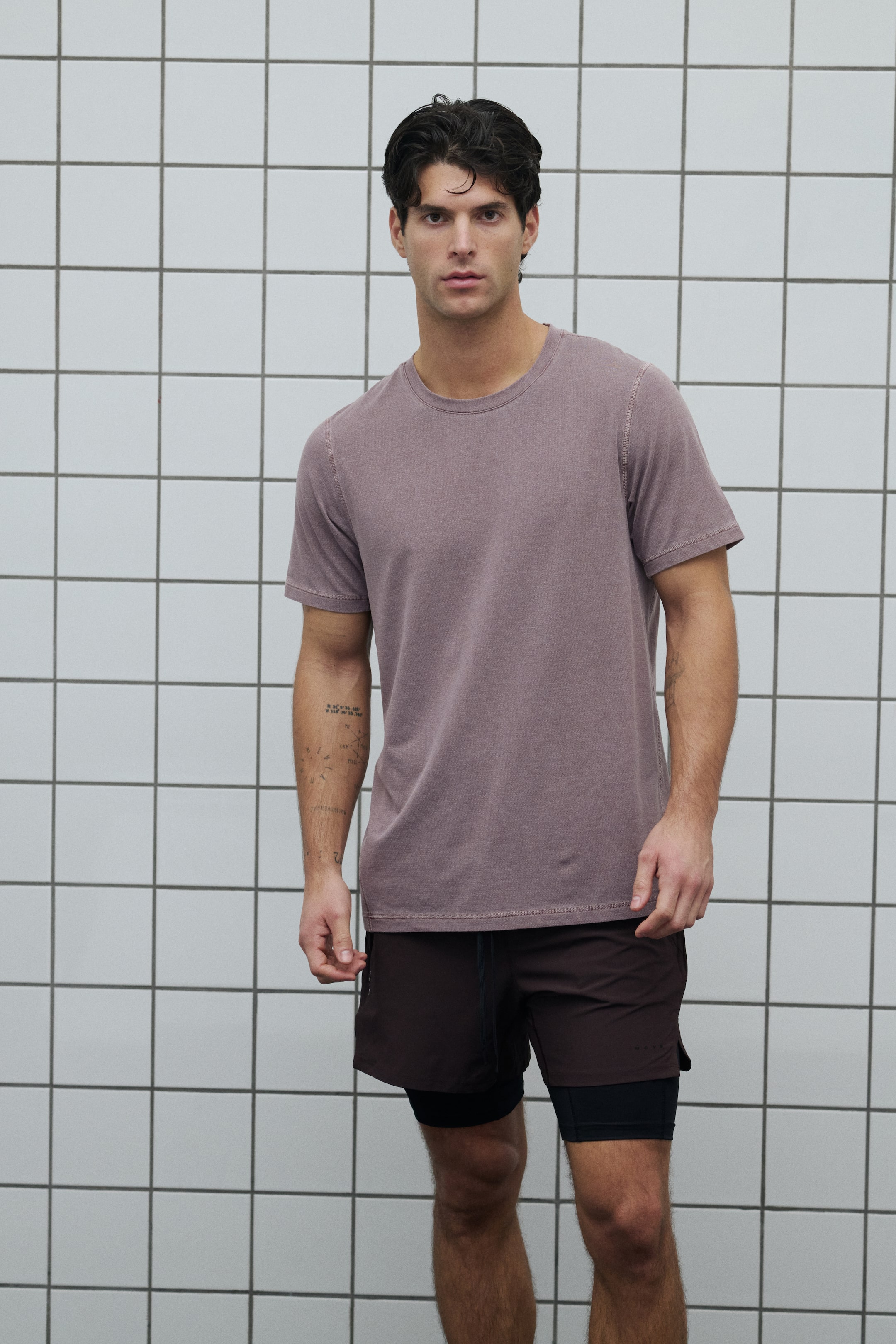 Ampliar la imagen: Sports T-shirt with DryMove™ - Rosa tenue - Men | H&M MX 3