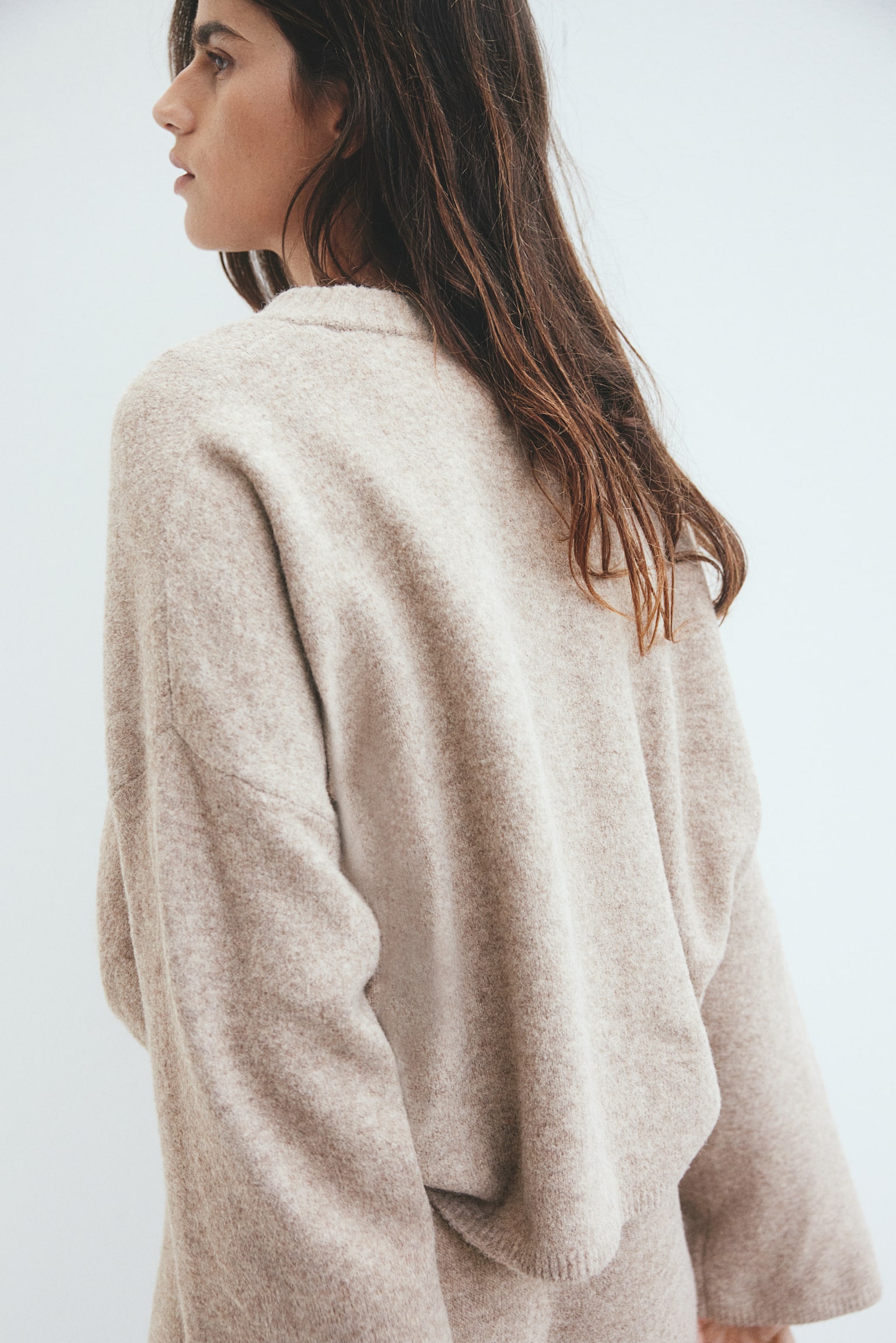 Jumper - Beige marl/Light beige marl/Grey marl - 5