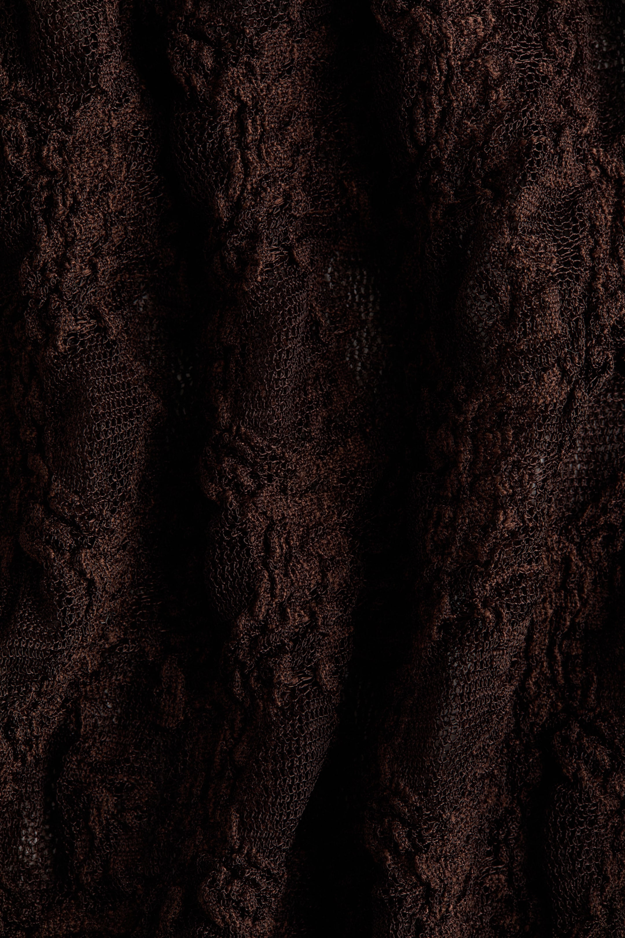 Pantalon en dentelle avec jupe superposée