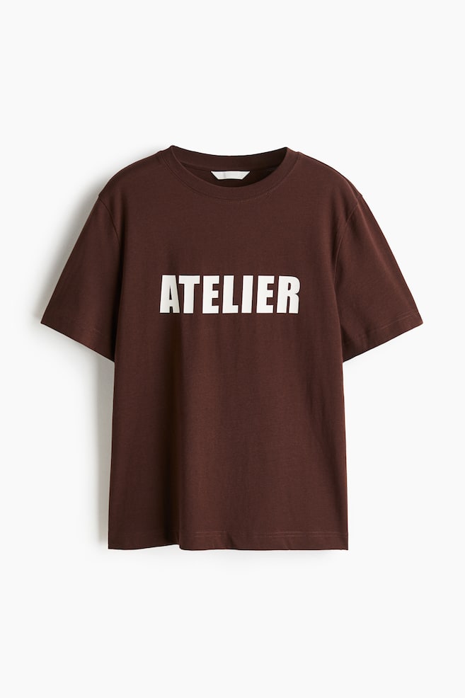 Printed T-Shirt - Dark brown/Atelier/Red/California/Pink/New York - 1
