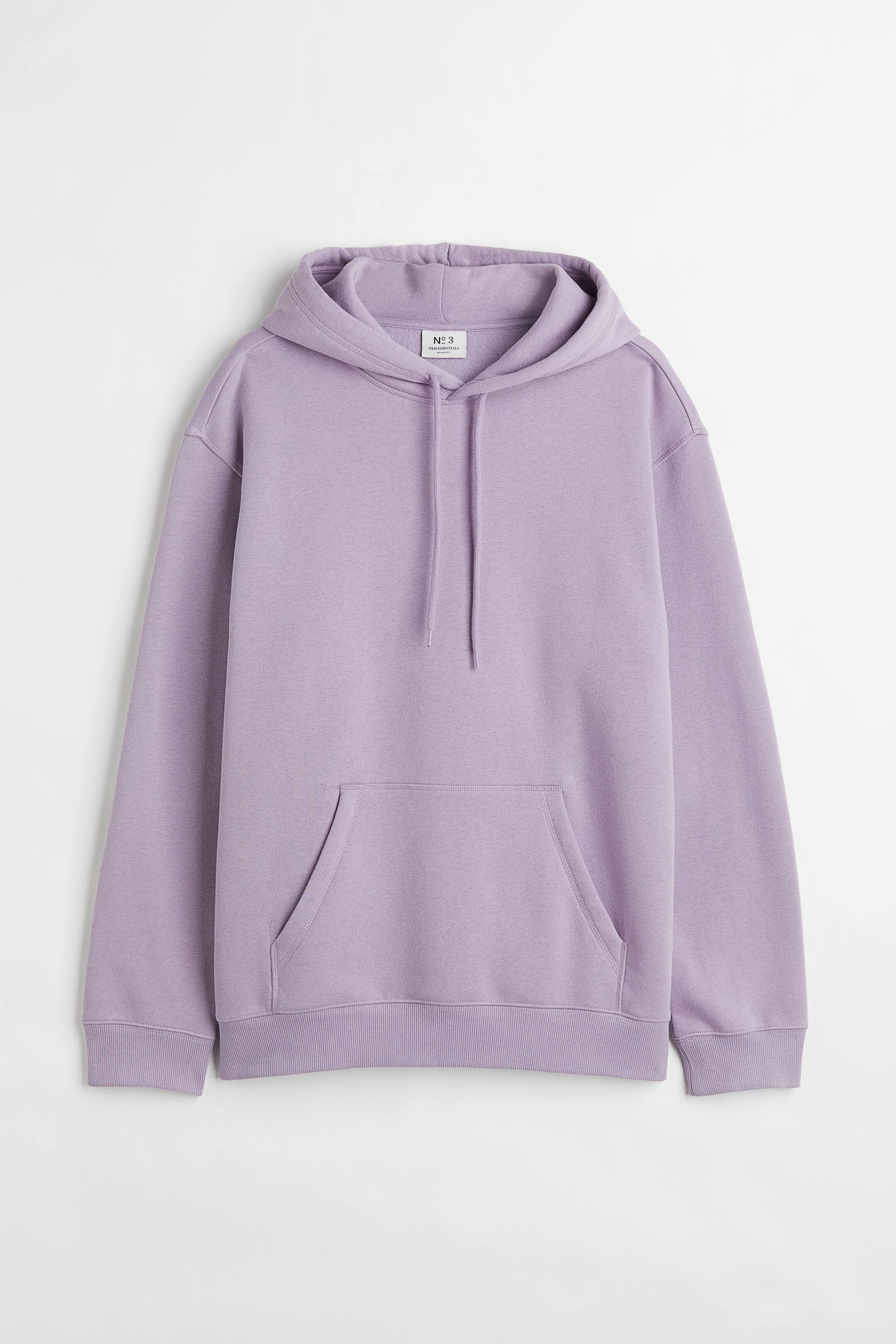 הצגת תמונה גדולה יותר: קפוצ'ון Loose Fit - סגול - Men | H&M IL 1