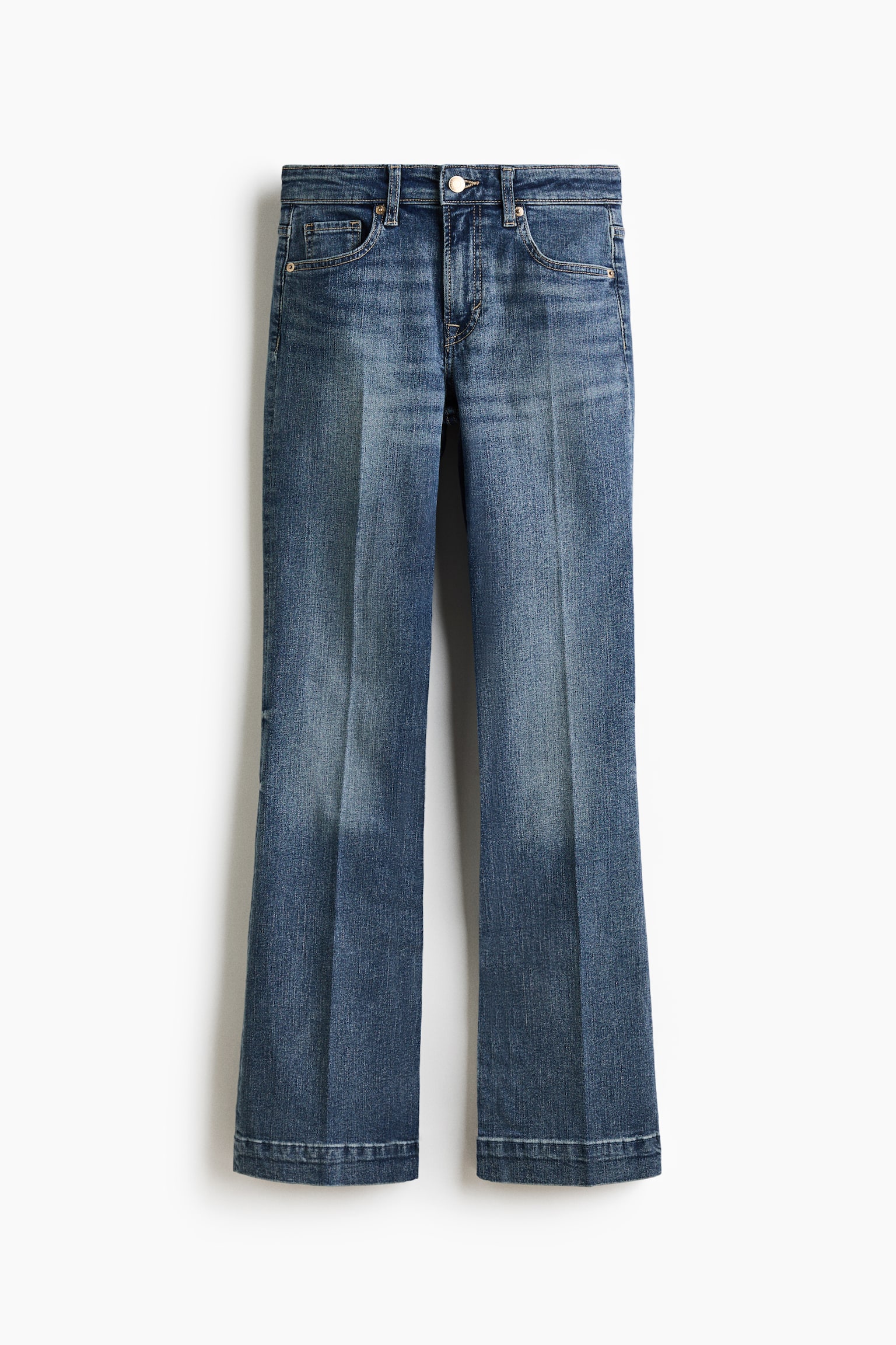 Bootcut Regular Jeans - Albastru-denim prăfuit/Negru/Albastru-denim/Albastru-denim închis - 2