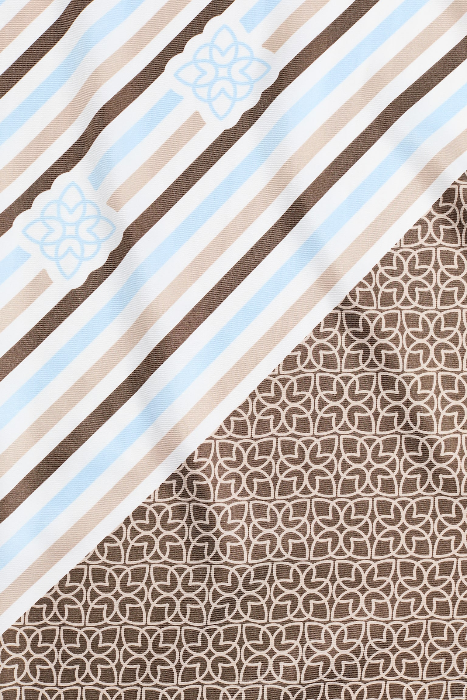 Patterned scarf - Brown/Light blue striped/Bright blue/Knots/Dark blue/Burgundy/Green/Navy blue/Patterned/Light beige/Light blue/White/Zebra print/Rust red/Yellow/Orange/Paisley pattern/Powder pink/Paisley pattern - 5