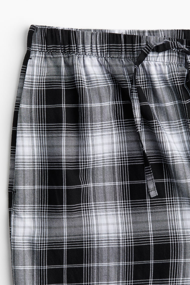 Pantaloni Pigiama Donna In Flanella 100% Cotone – Morbidi, A Quadri, Con Tasche E Vita Regolabile, Pantaloni Da Casa Invernali Caldi E Comodi