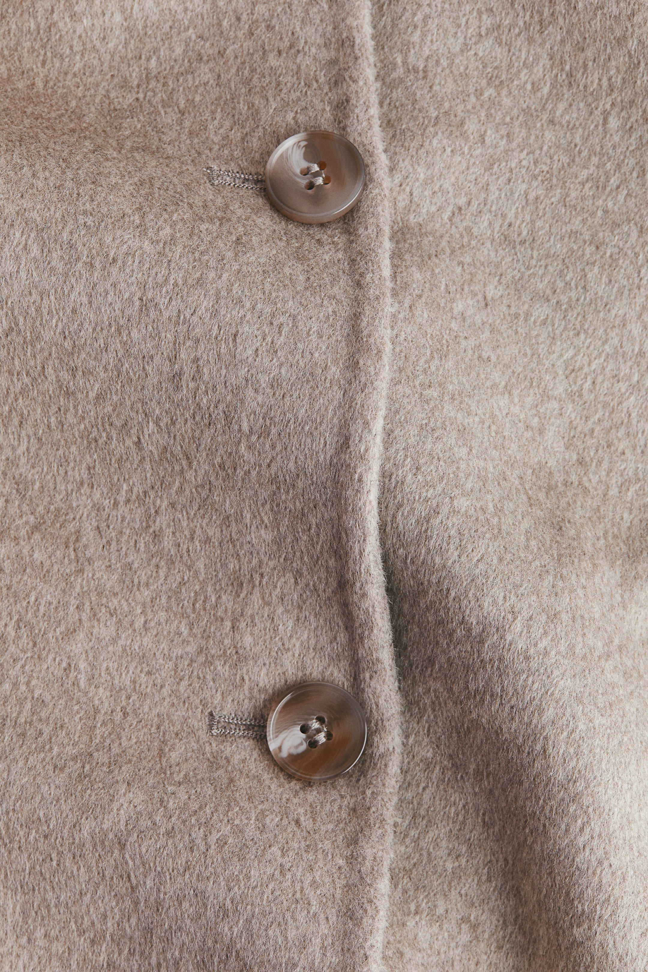 Handmade Wool-Blend Jacket