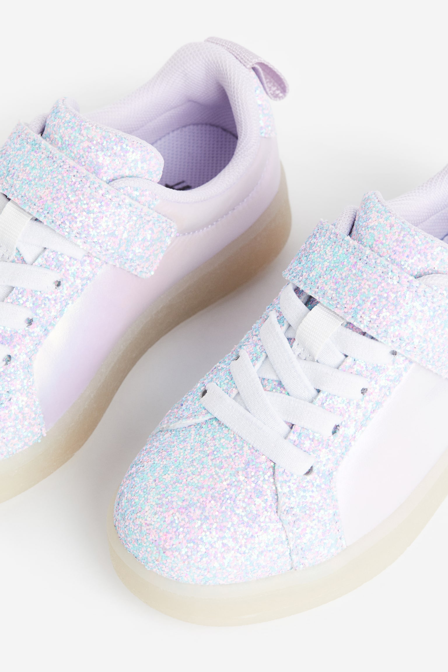 Flashing trainers - Lilac/Glittery - 4