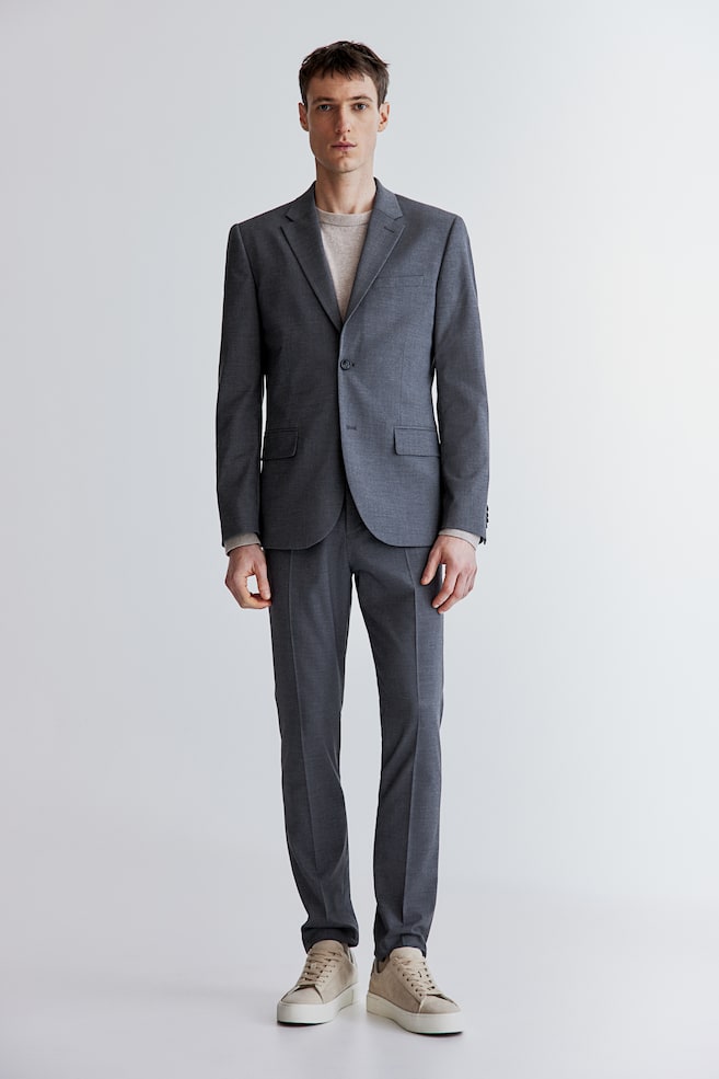 Skinny Fit Suit Pants - Dark gray/Black/Dark blue/Dark blue/Burgundy/Navy blue/Gray - 1
