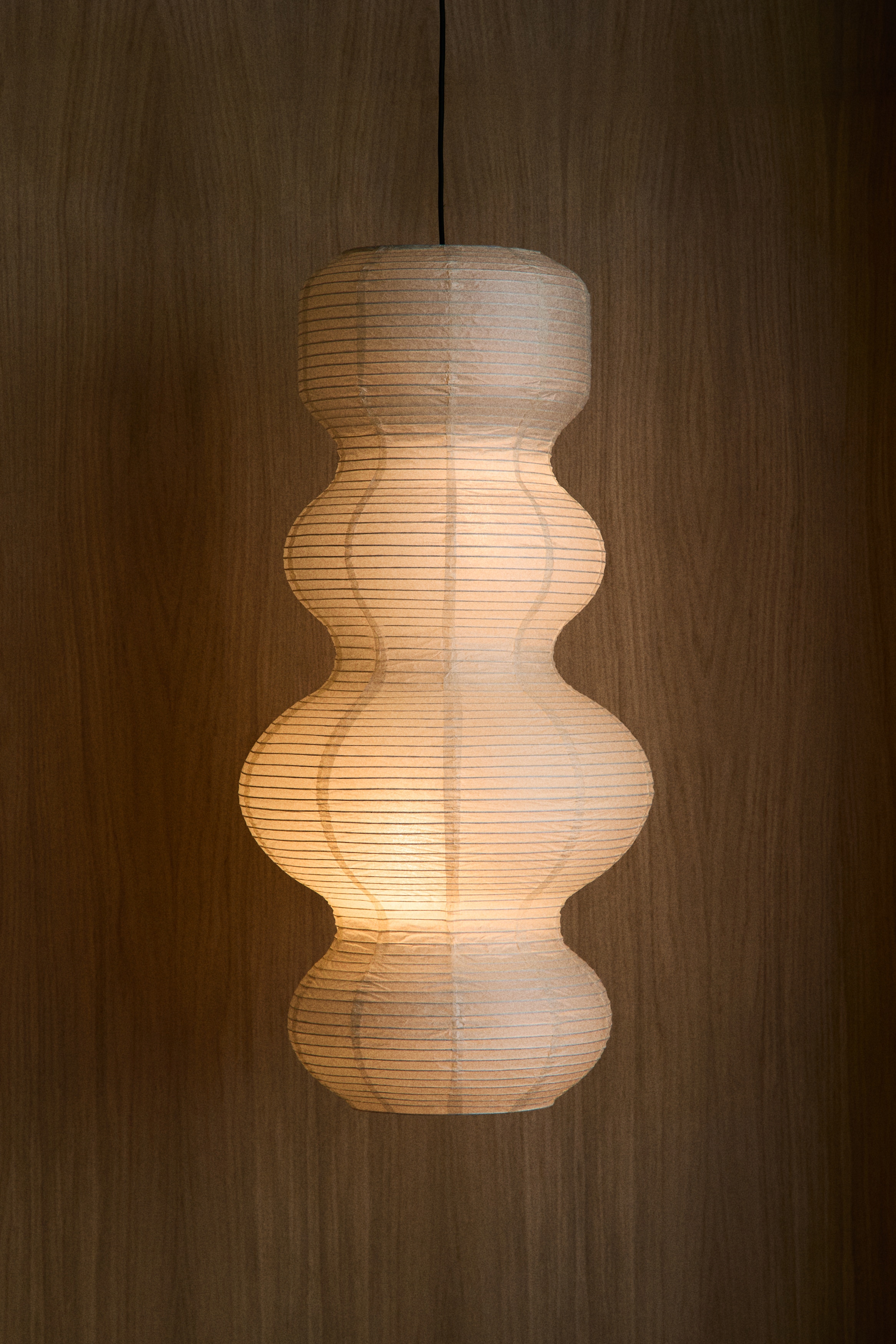 Rice Paper Pendant Lamp - Light beige