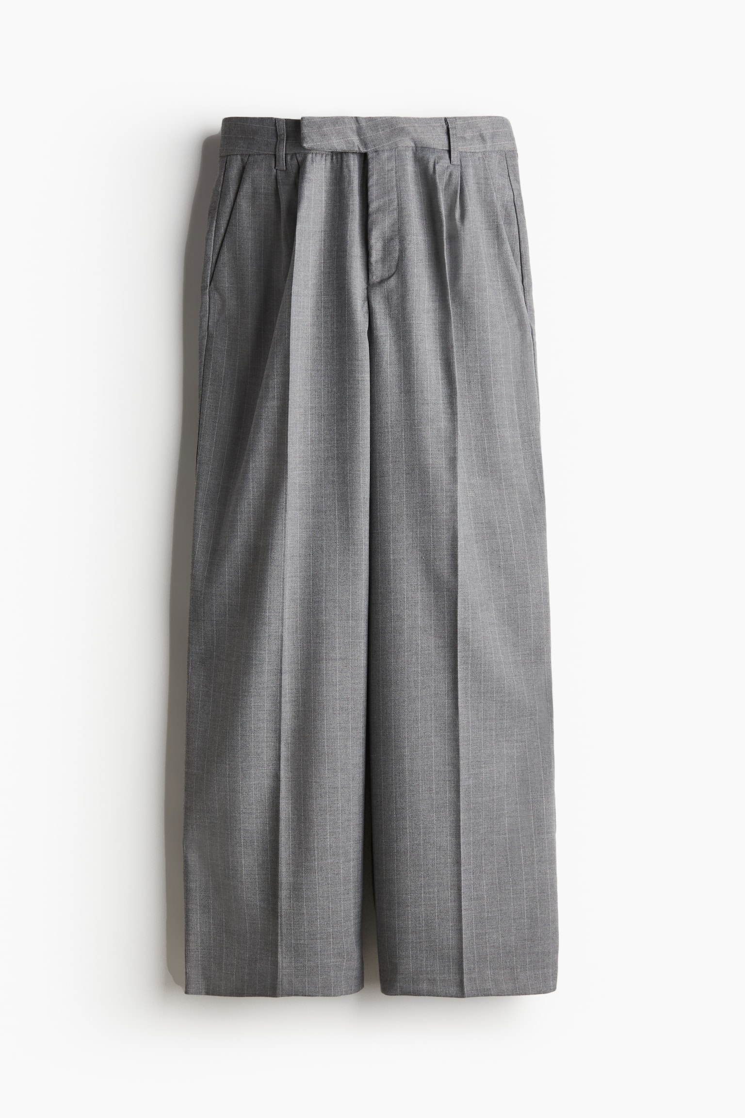 Tailored trousers - Grey marl/Black/Navy blue/Light grey marl/Greige/Black/Pinstriped/Grey/Light greige - 2