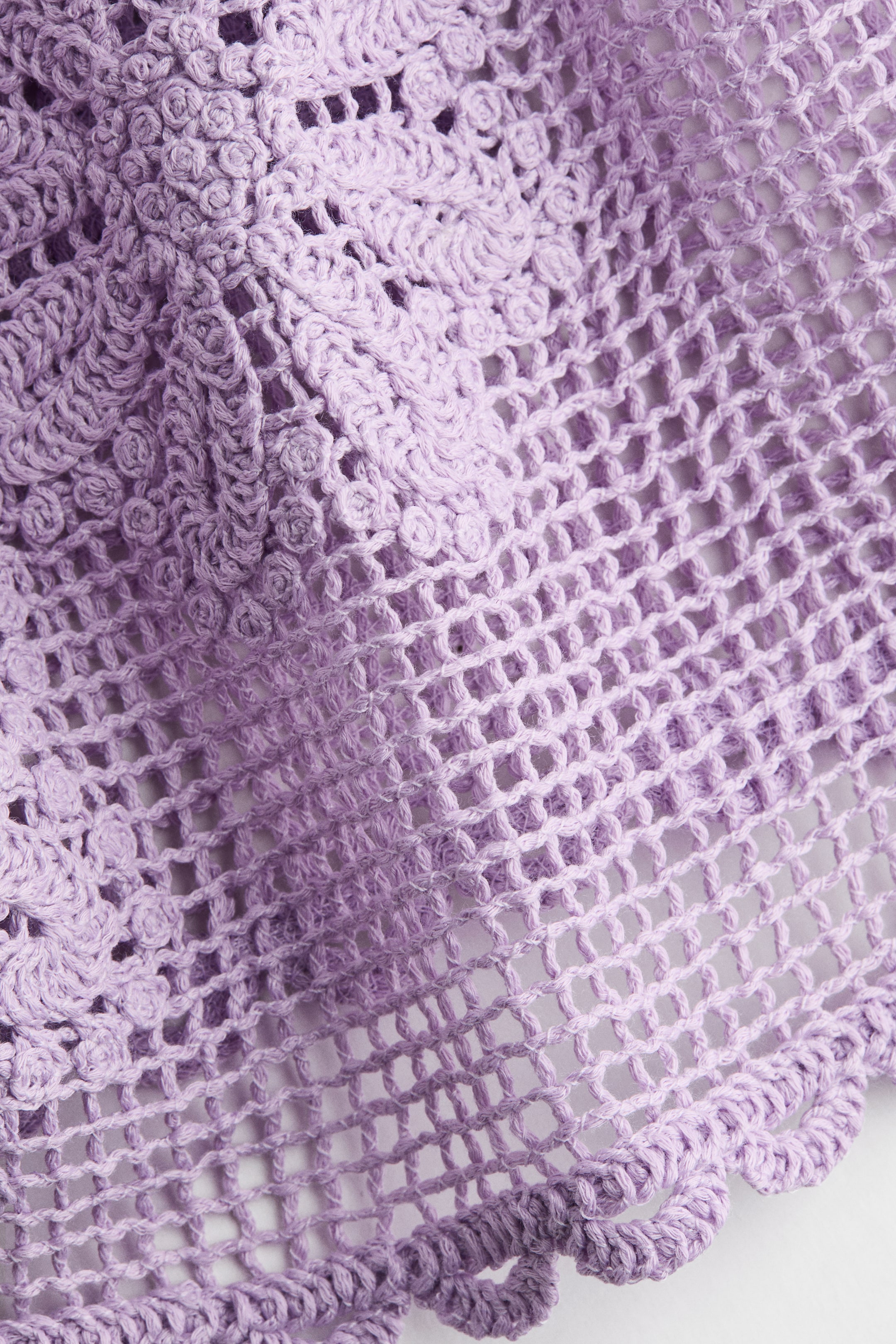 Crochet-Look Beach Skirt