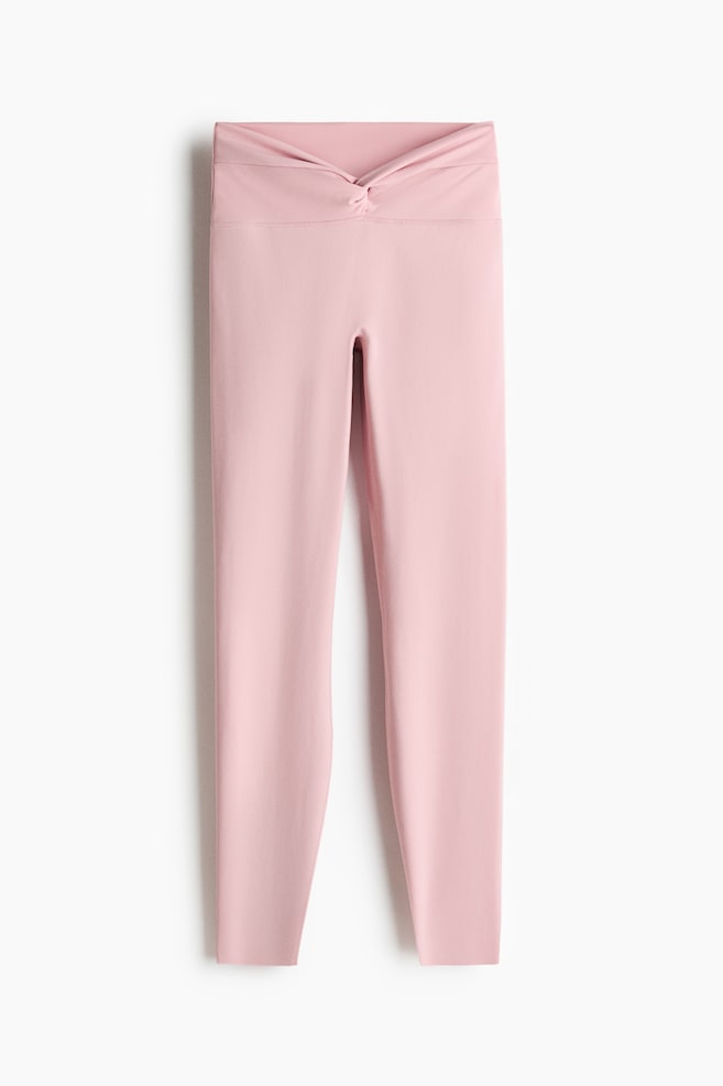 Sports Leggings with SoftMove™ - Mid blush pink/Light truffle/Black - 1