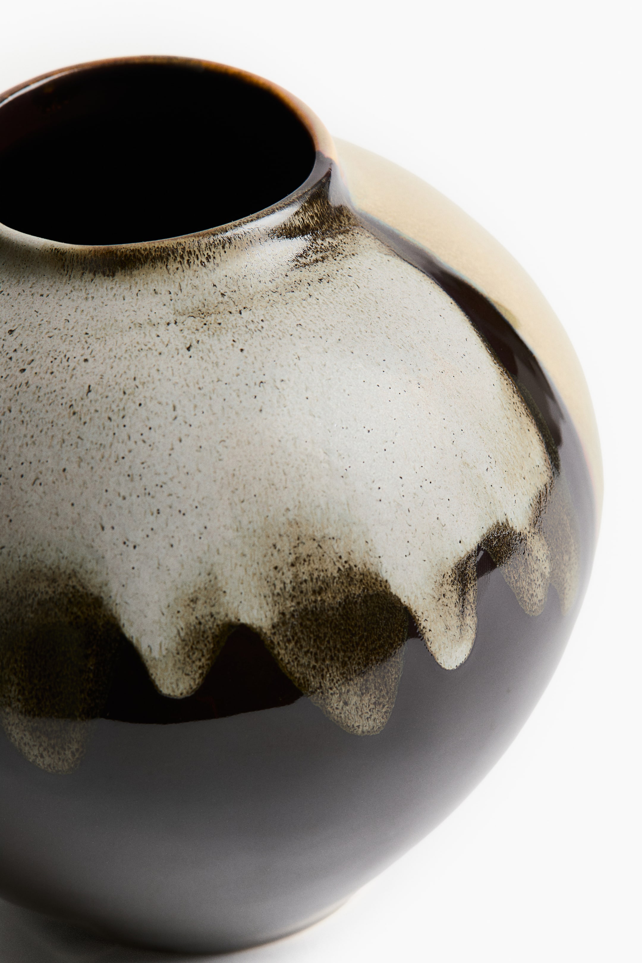 Irregular Stoneware Vase