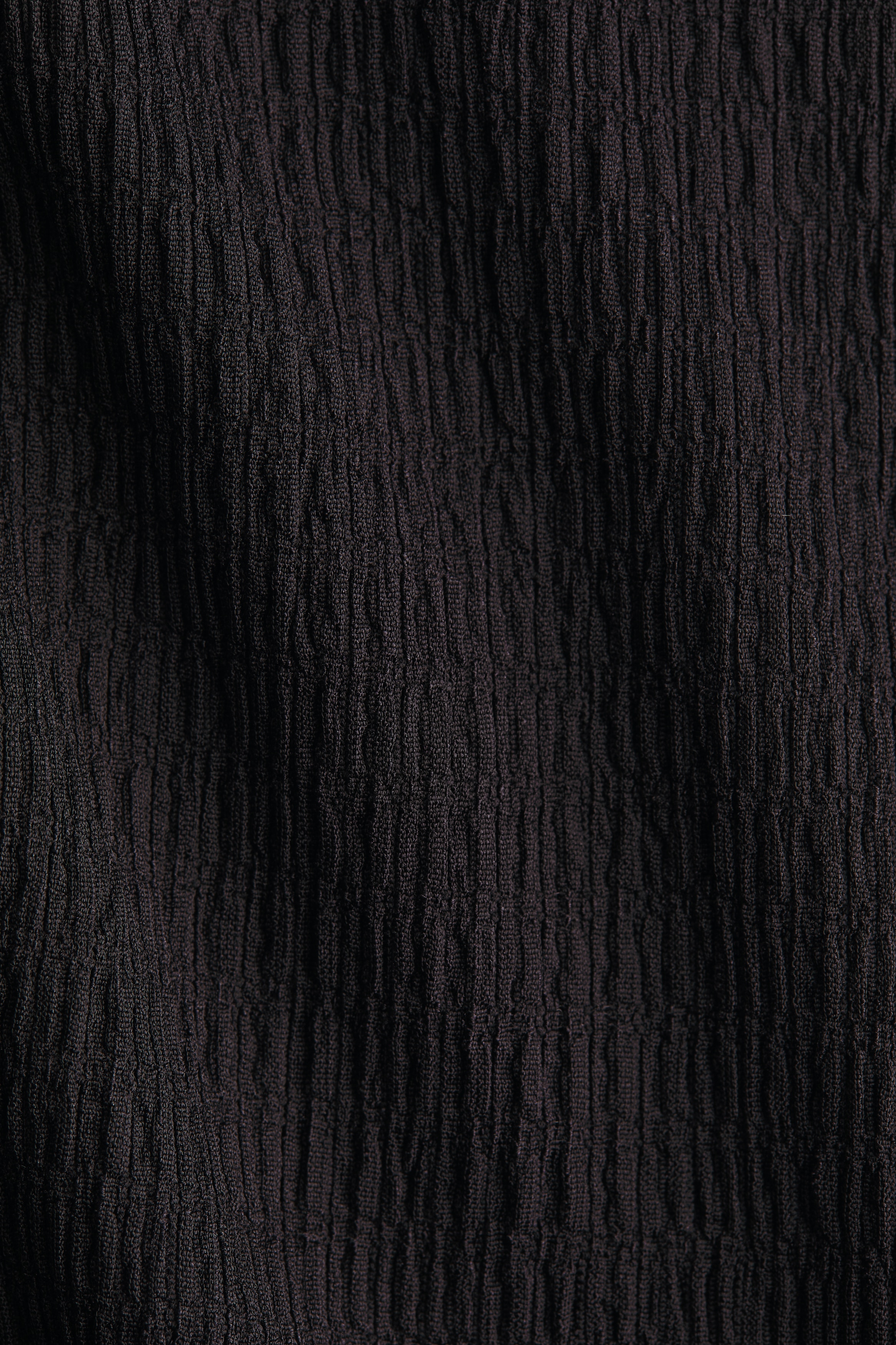 Textured jersey dress