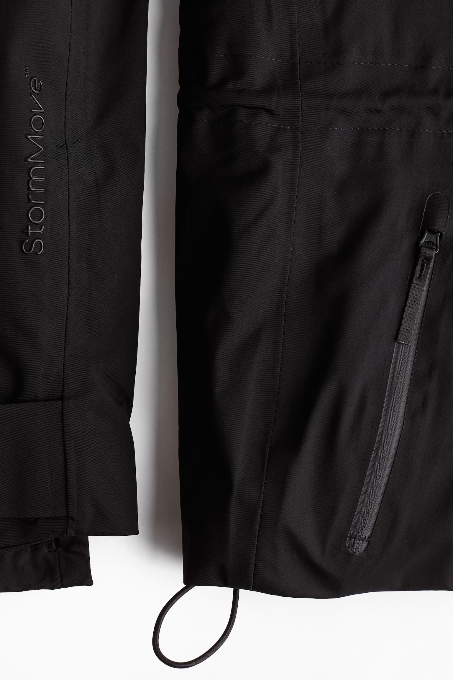 Veste de ski 2 couches en textile StormMove™ - Noir/Beige clair - 7