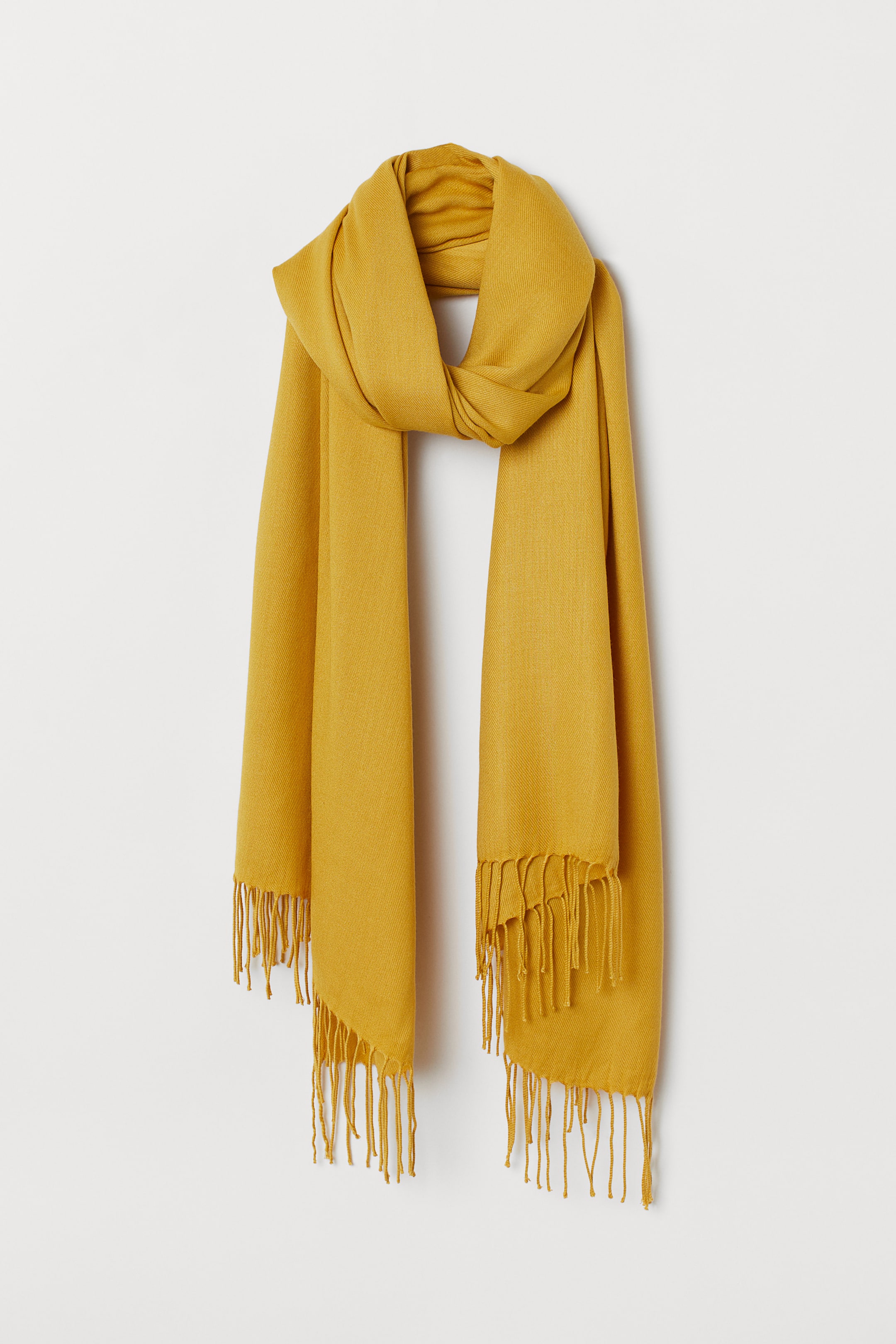 Woven Scarf - Yellow - Ladies | H&M US