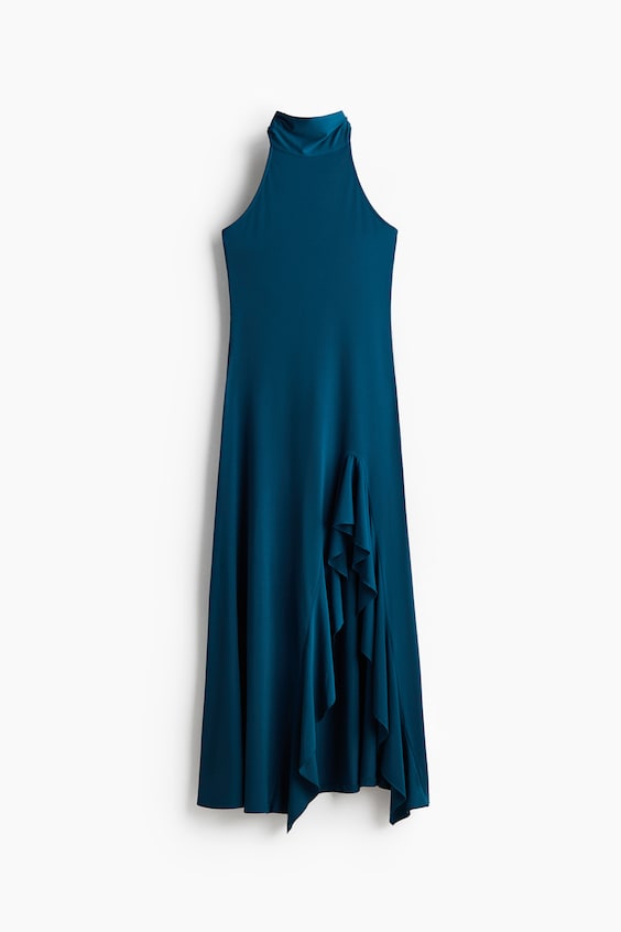 Женские платья H&M Flounced Halterneck Dress