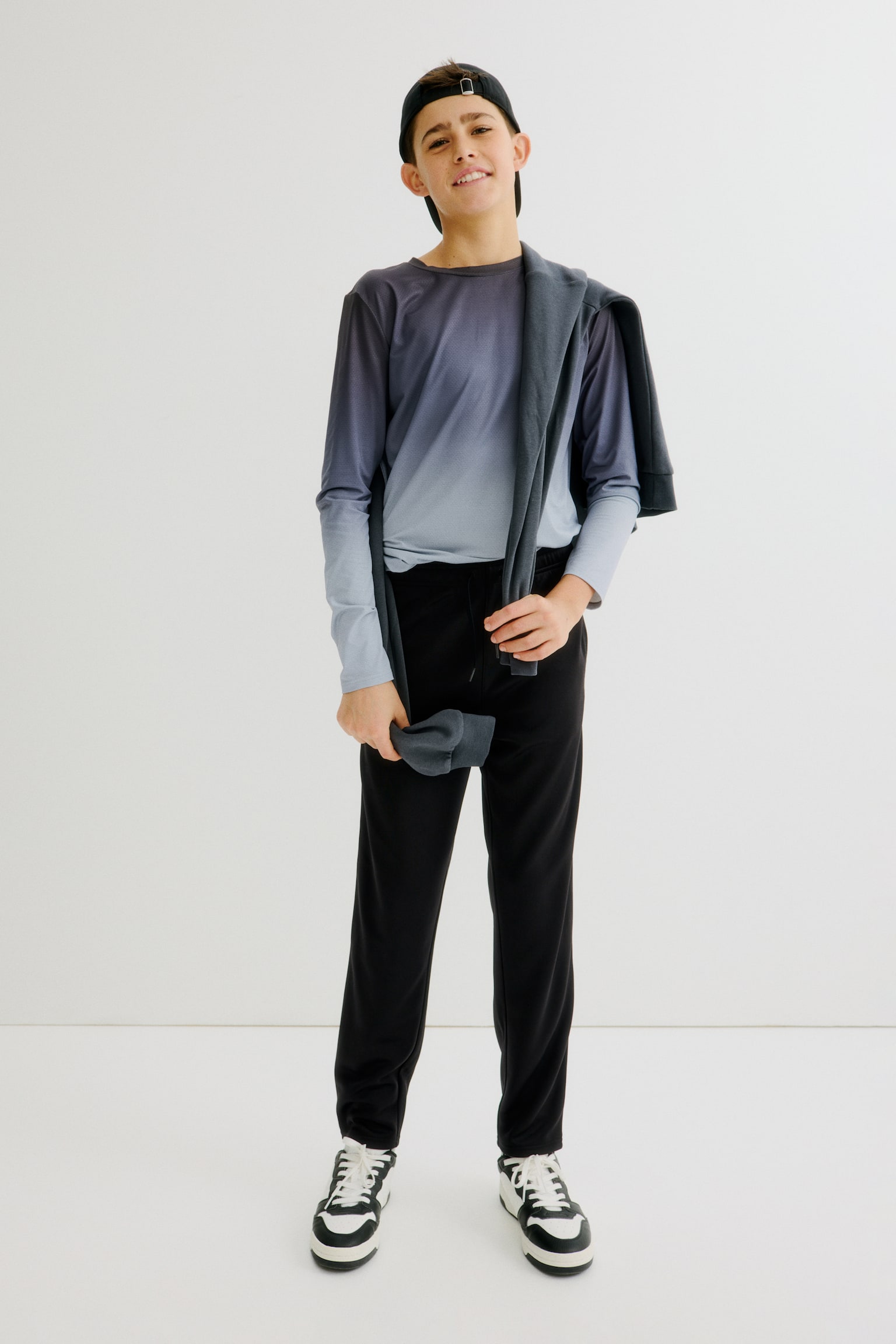 2-pack track pants with DryMove™ - Black - 2