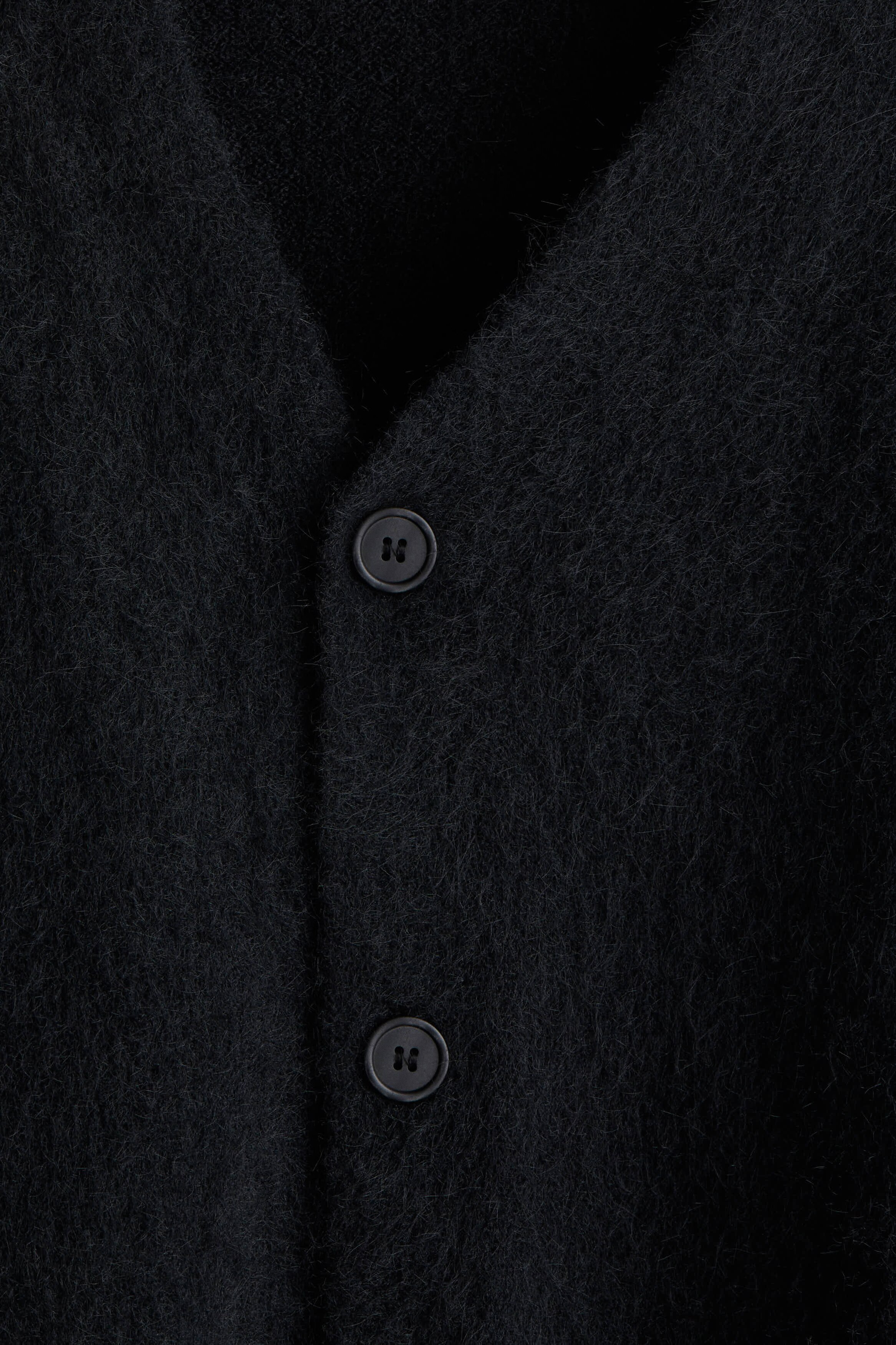 Loose Fit Fuzzy cardigan