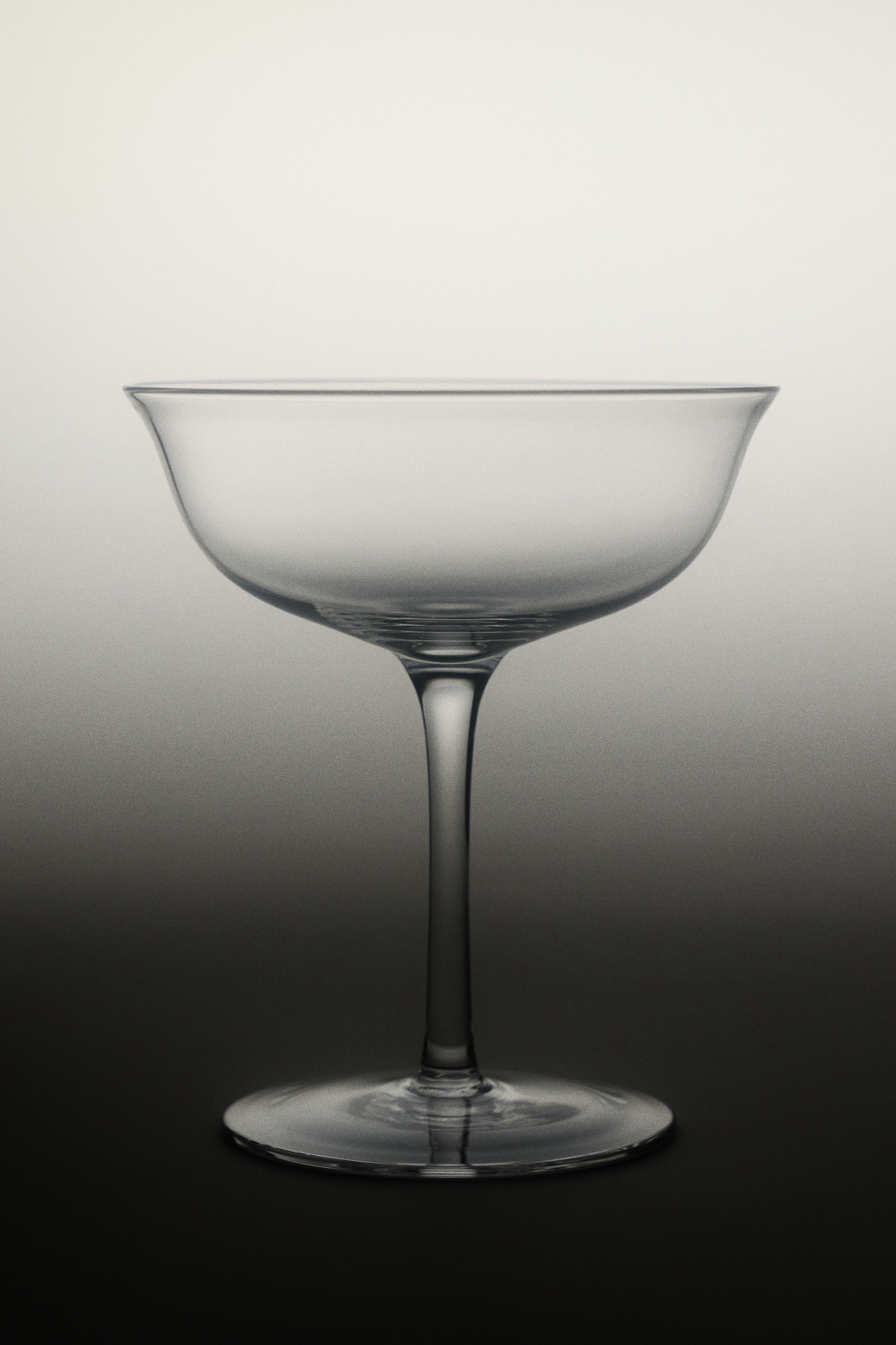 4-pack delicate coupe glasses - Transparent