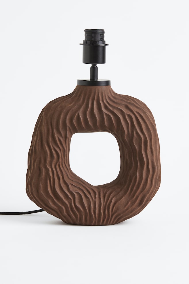 Lampefot i keramikk - Brown - 1