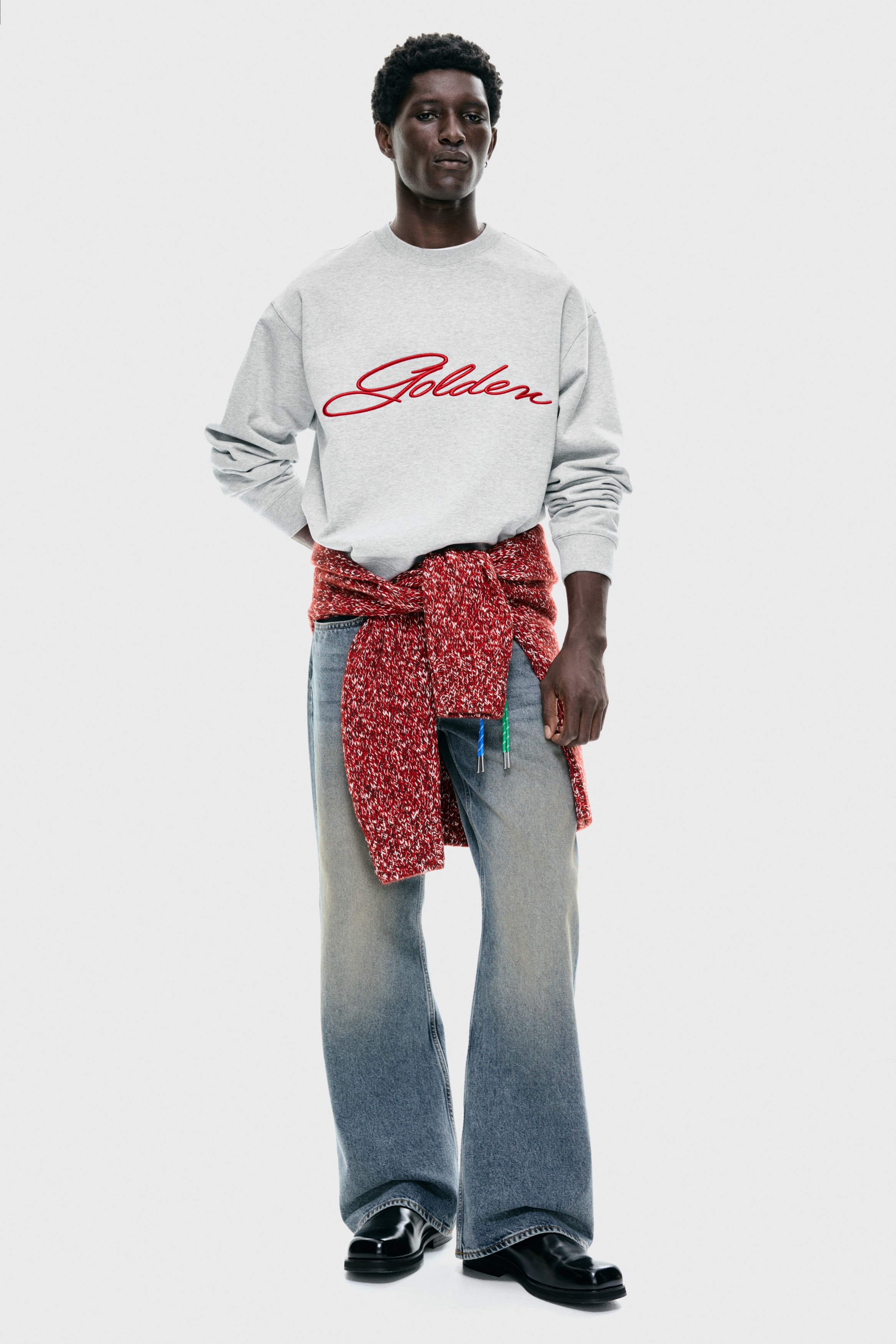 Collegepusero Loose Fit - Light grey marl/Golden/Valkoinen/New York/Laivastonsininen/Golden/Tummanruskea/New York