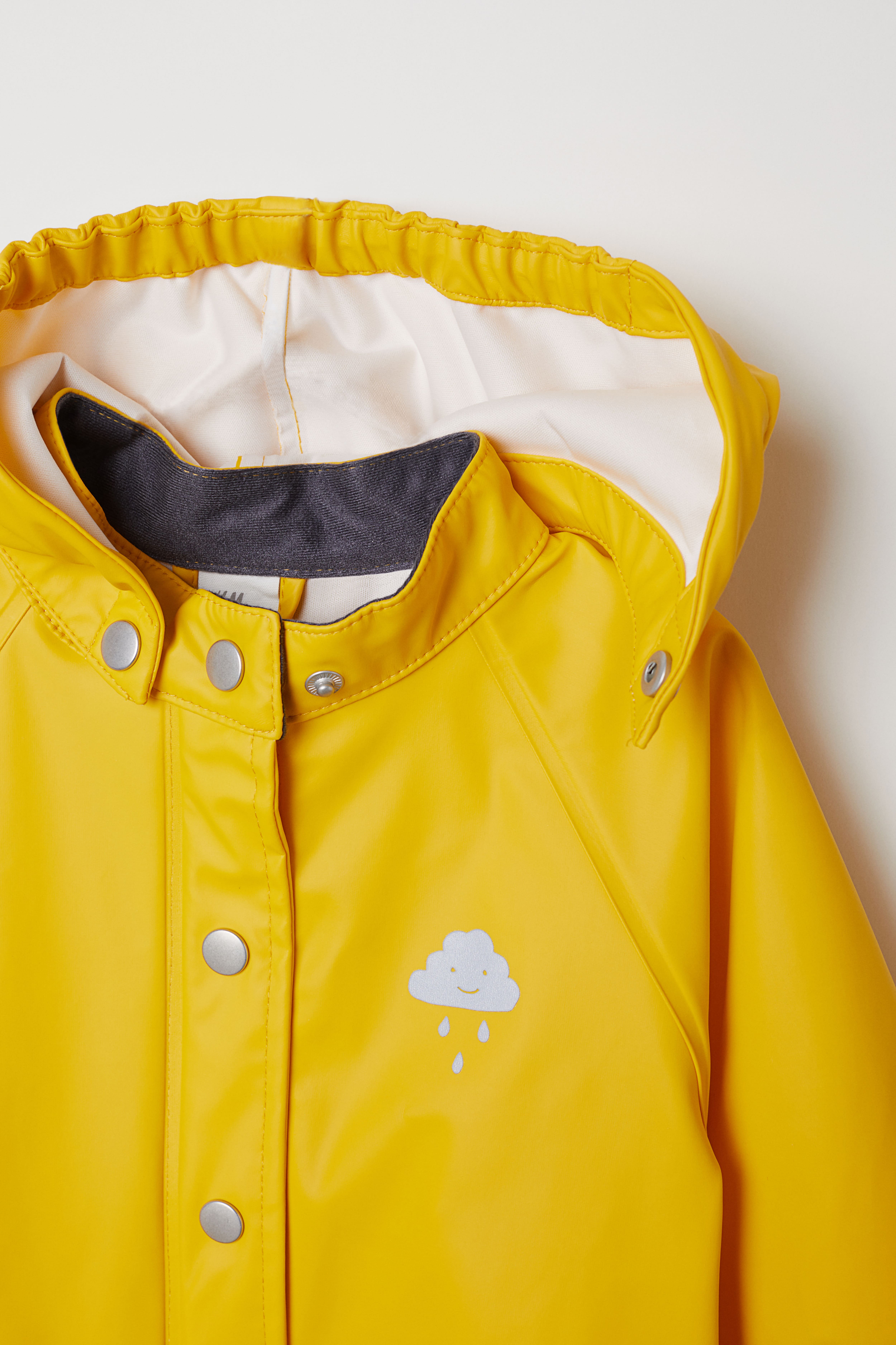 H&m yellow raincoat best sale