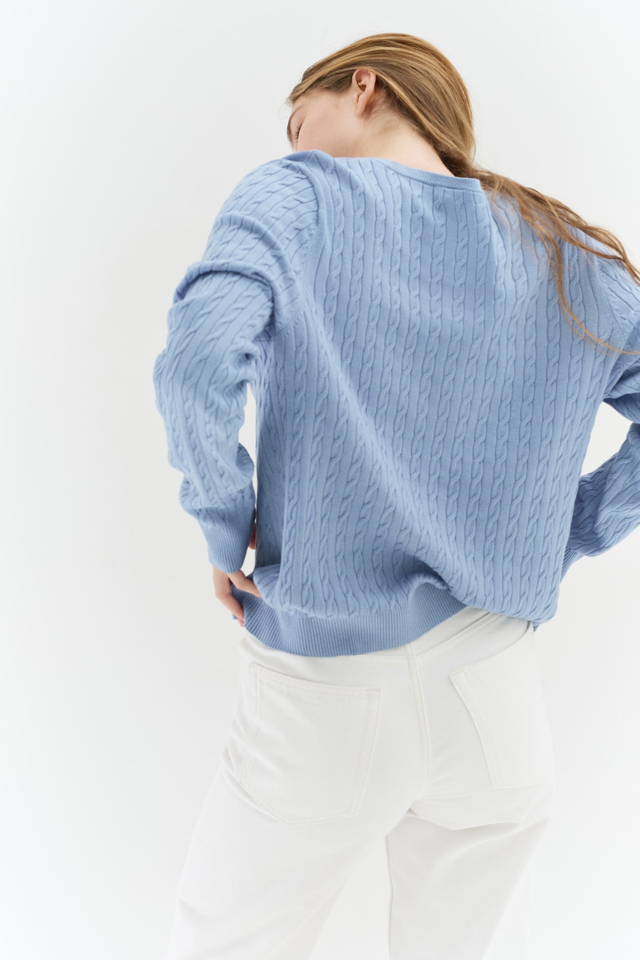 Cable-Knit Sweater - image 4
