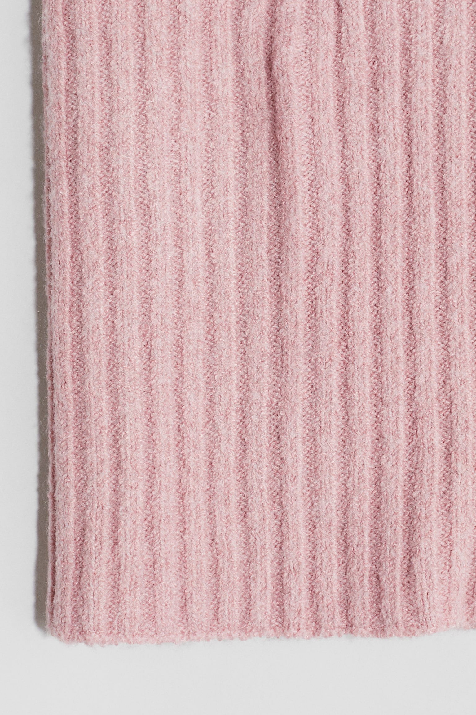 Детский шарф H&M Rib-knit Tube, цвет: Розовый — фото 3