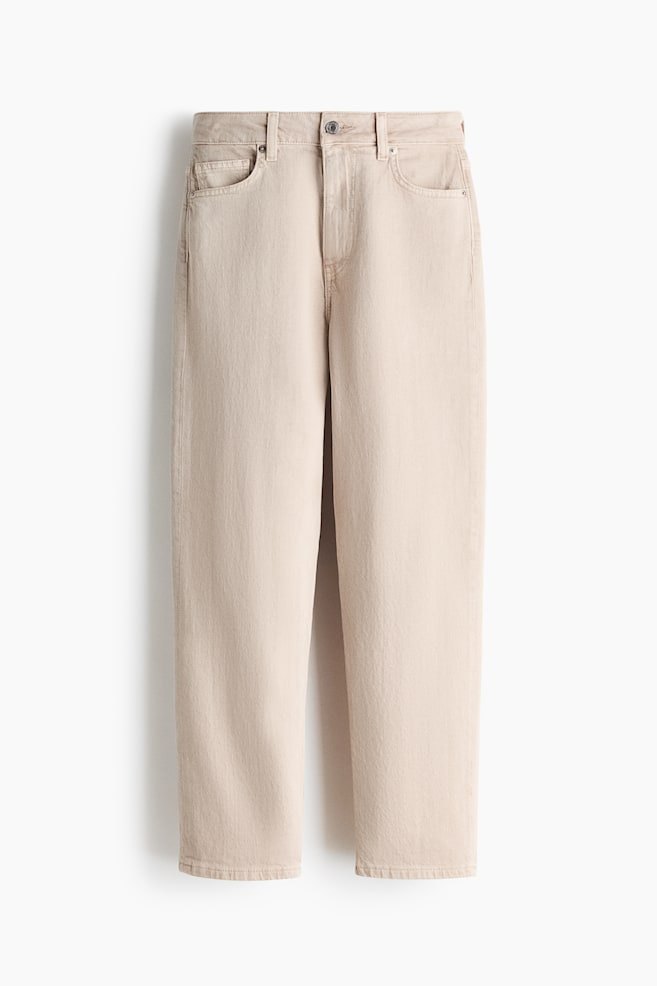 Mom Slim Fit High Waist Ankle Jeans - Lichtbeige/Licht denimblauw/Denimblauw/Licht denimblauw/Dusty donkerbruin/Donker denimblauw/Denimblauw/Donker denimblauw/Wit/Donker denimblauw/Donker denimblauw - 1