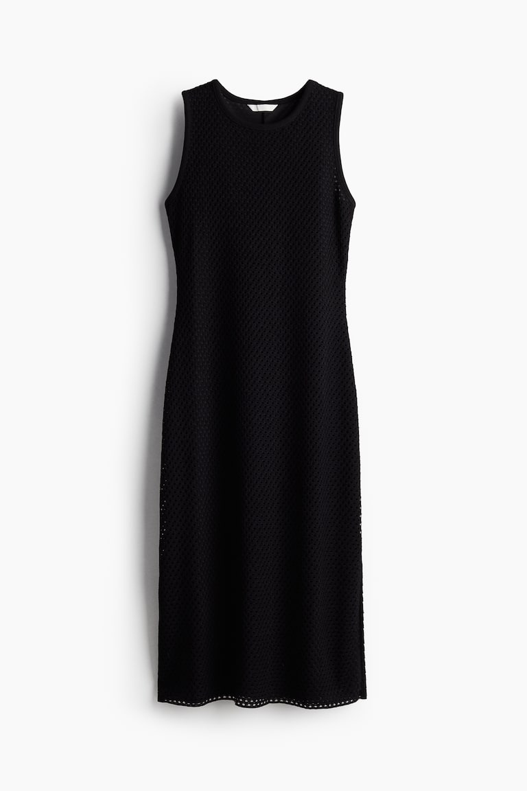 メッシュワンピース - ブラック - レディース | H&M JP