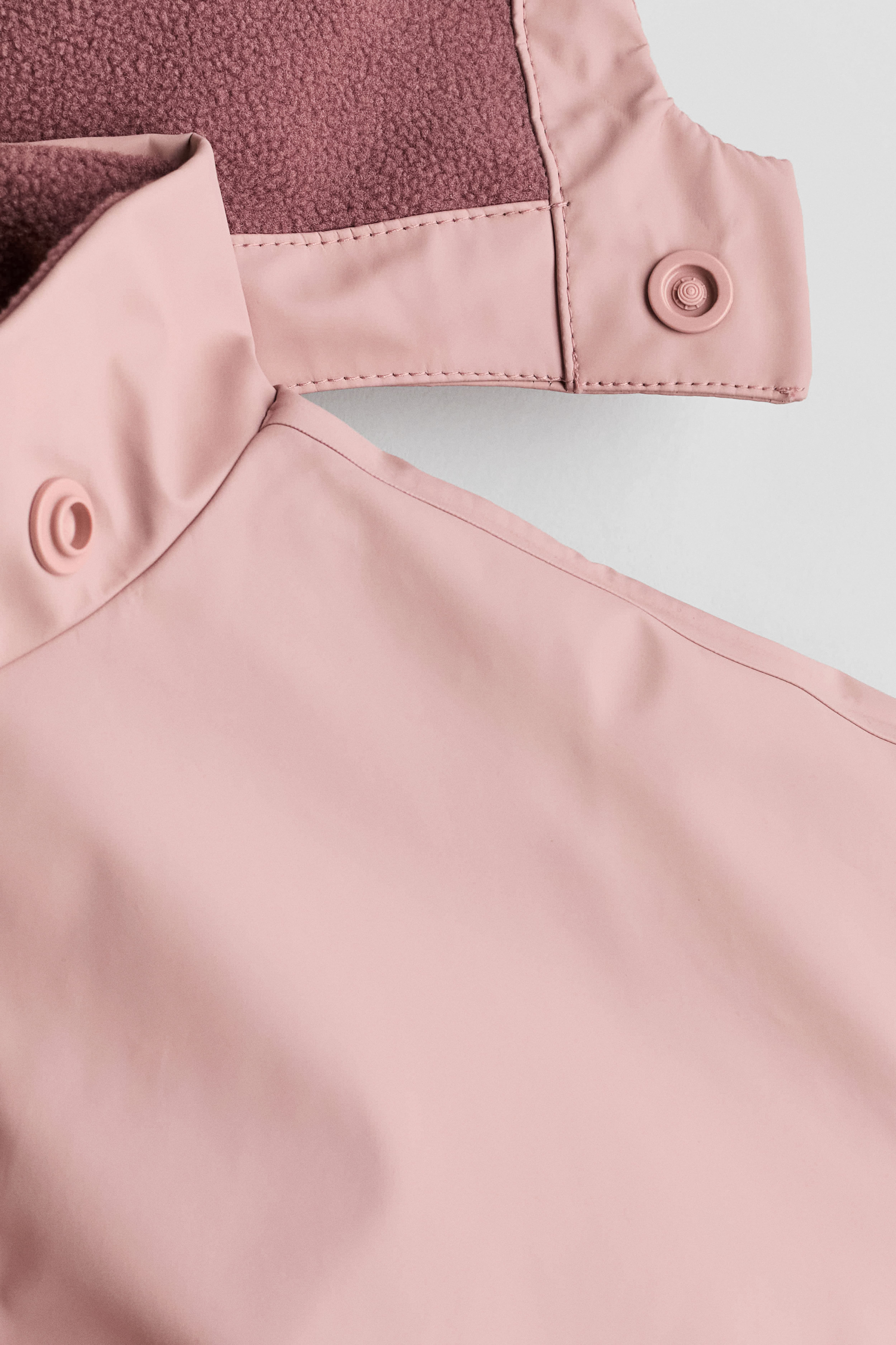 Veste de pluie doublée polar