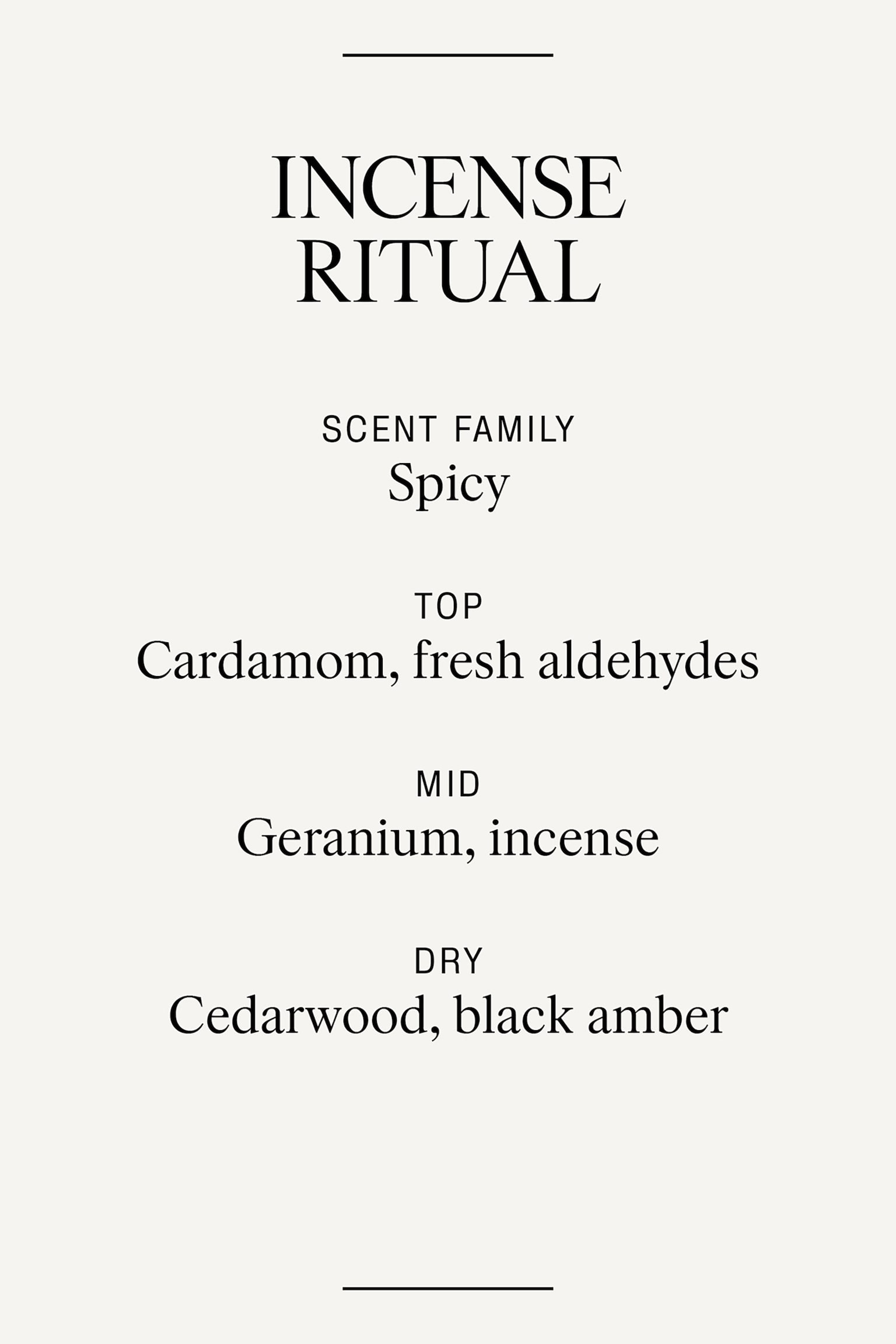 Scented oil - Incense Ritual/Sublime Patchouli/Sundried Linen/Rich Mahogany - 2