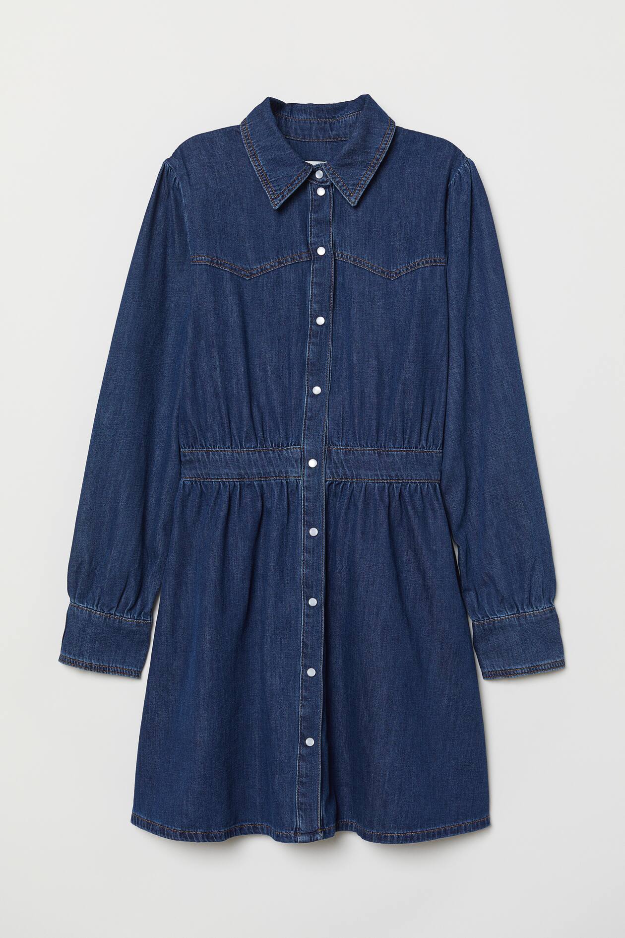 Denim dress Dark blue Ladies H&M IN