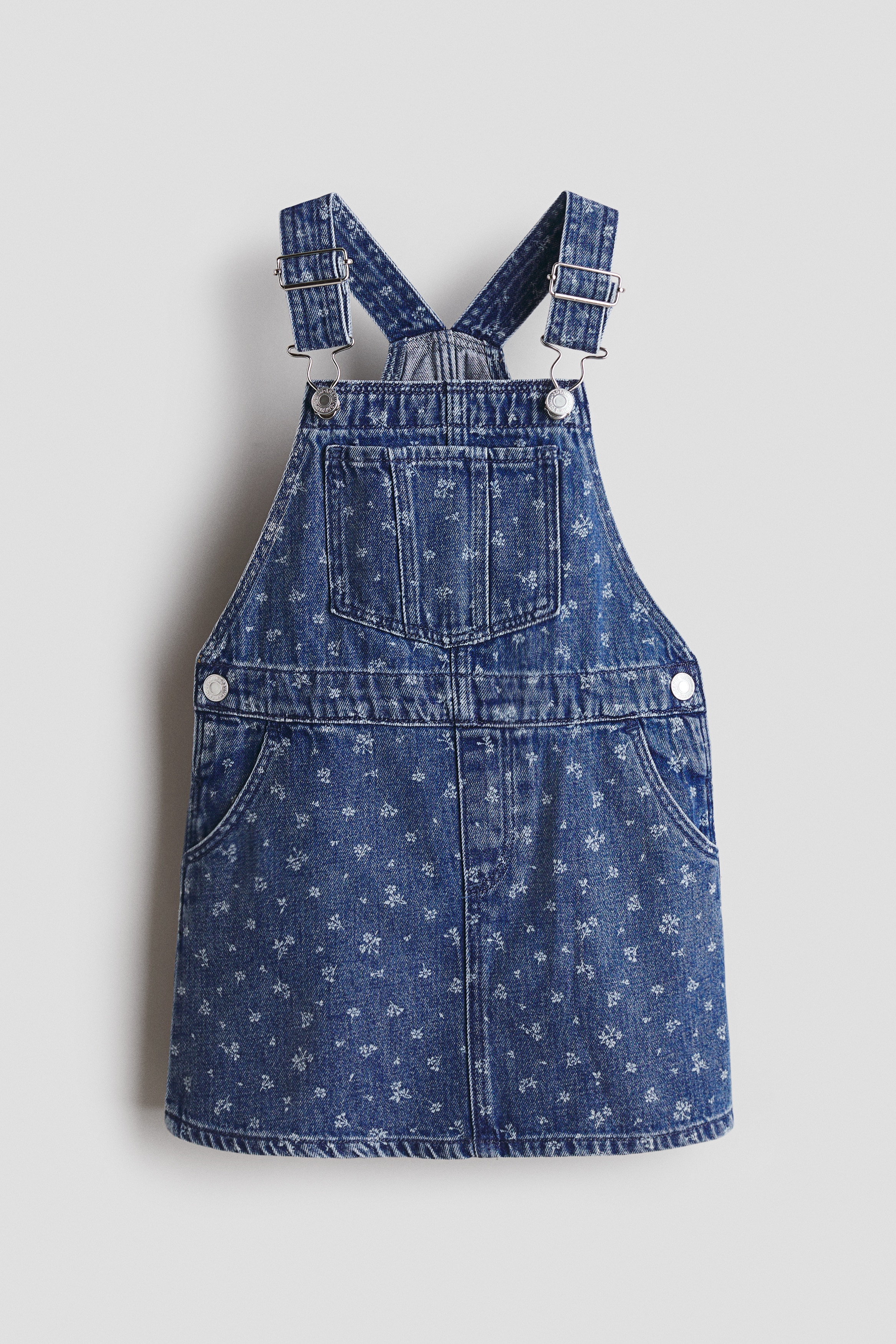 H & M - Latzkleid aus Denim - Blau - Kinder