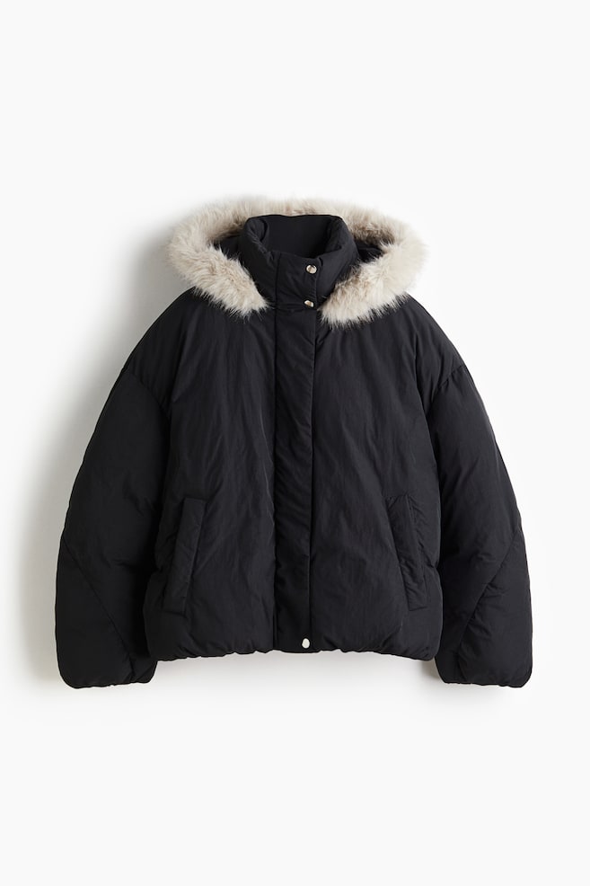 Padded Jacket - Black - 1