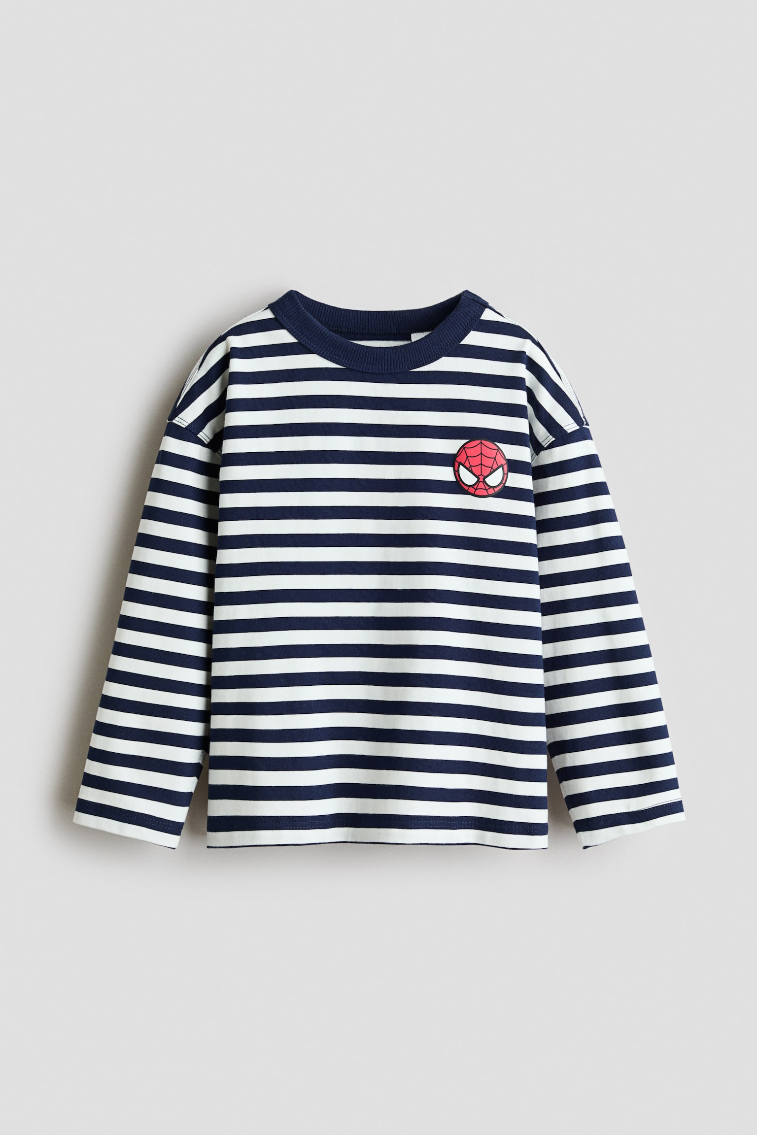 Langarmshirt mit Motivprint - Marineblau/Spider-Man/Dunkelbraun/Snoopy