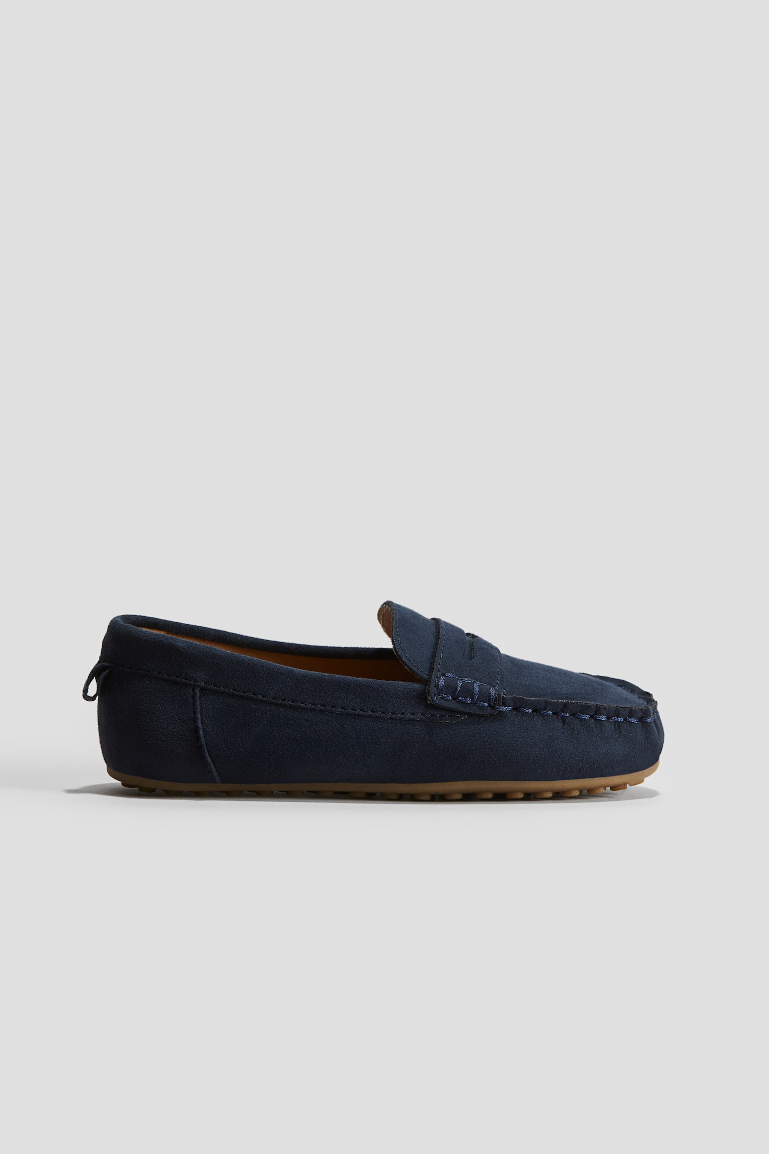 Loafers - Marinblå/Ljusbeige - 1