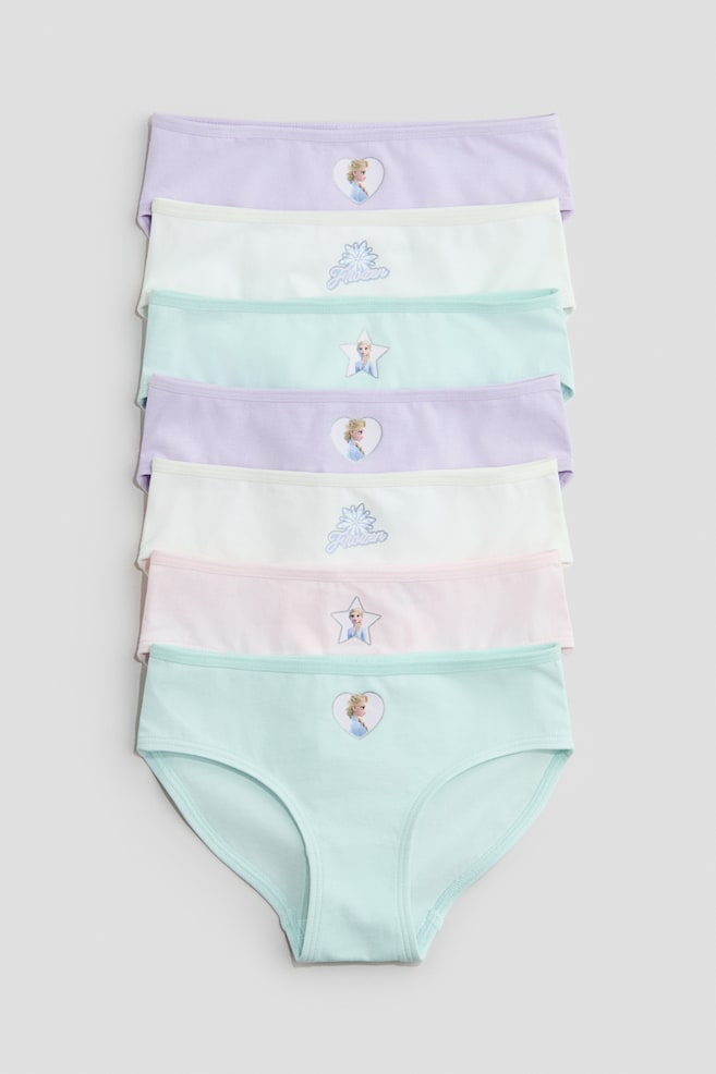 7-pack cotton briefs - Lilac/Frozen/Light Pink/Lilo&Stitch/Cream/Hello Kitty/Light pink/Disney Princesses - 1