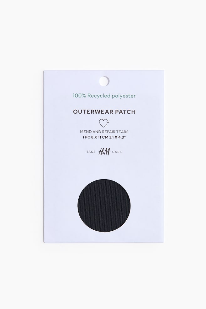 Patch de réparation pour textile technique - Noir/Bleu marine - 1