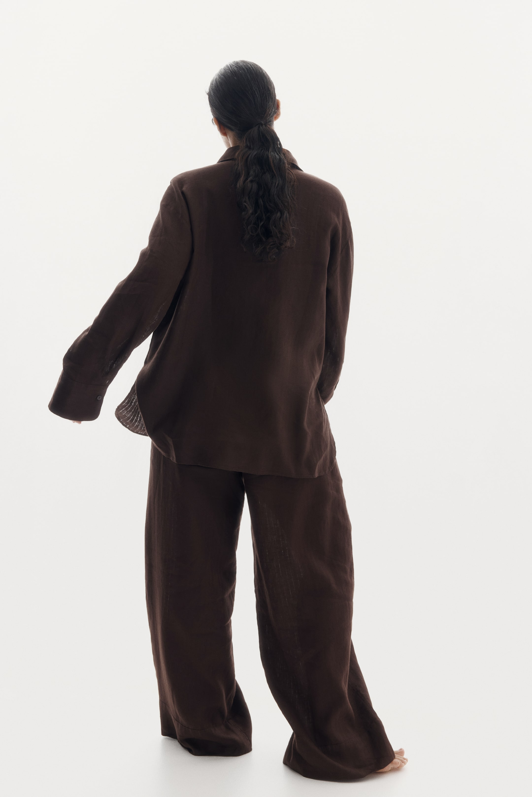 Oversized Linen Shirt