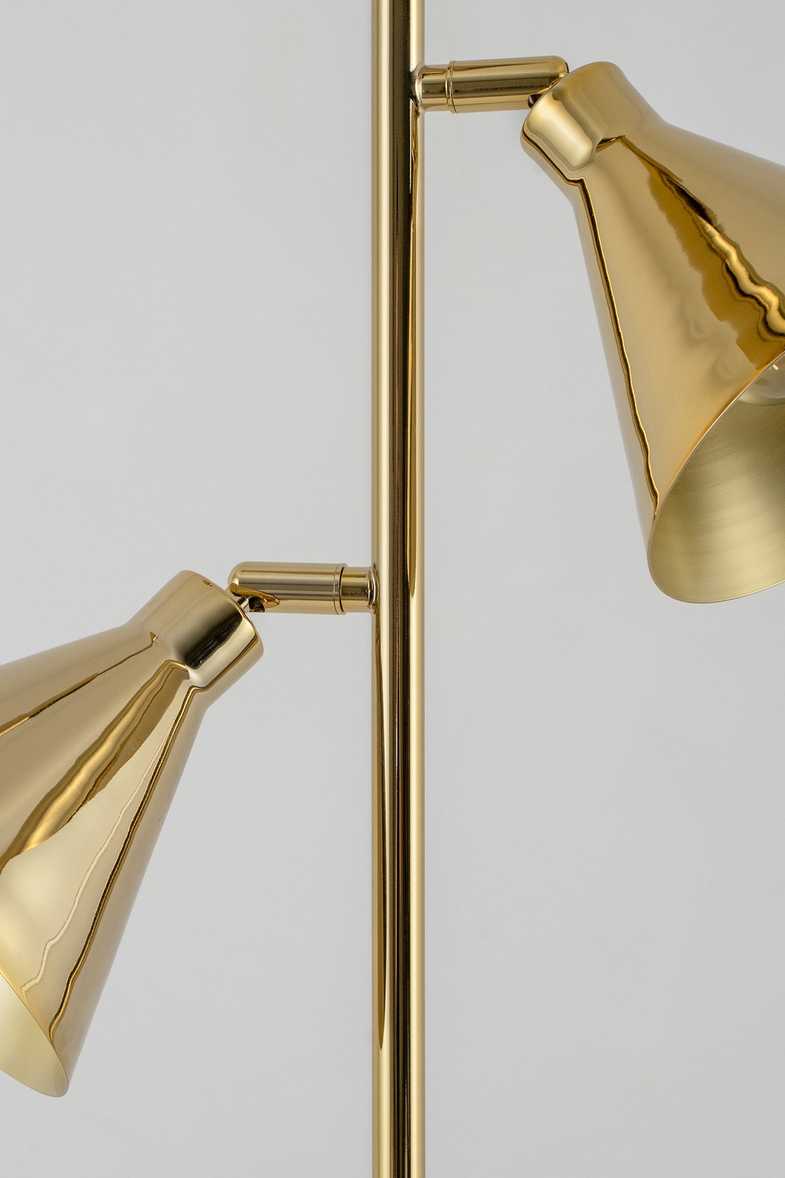 Cone Floor Lamp - Gold - 6