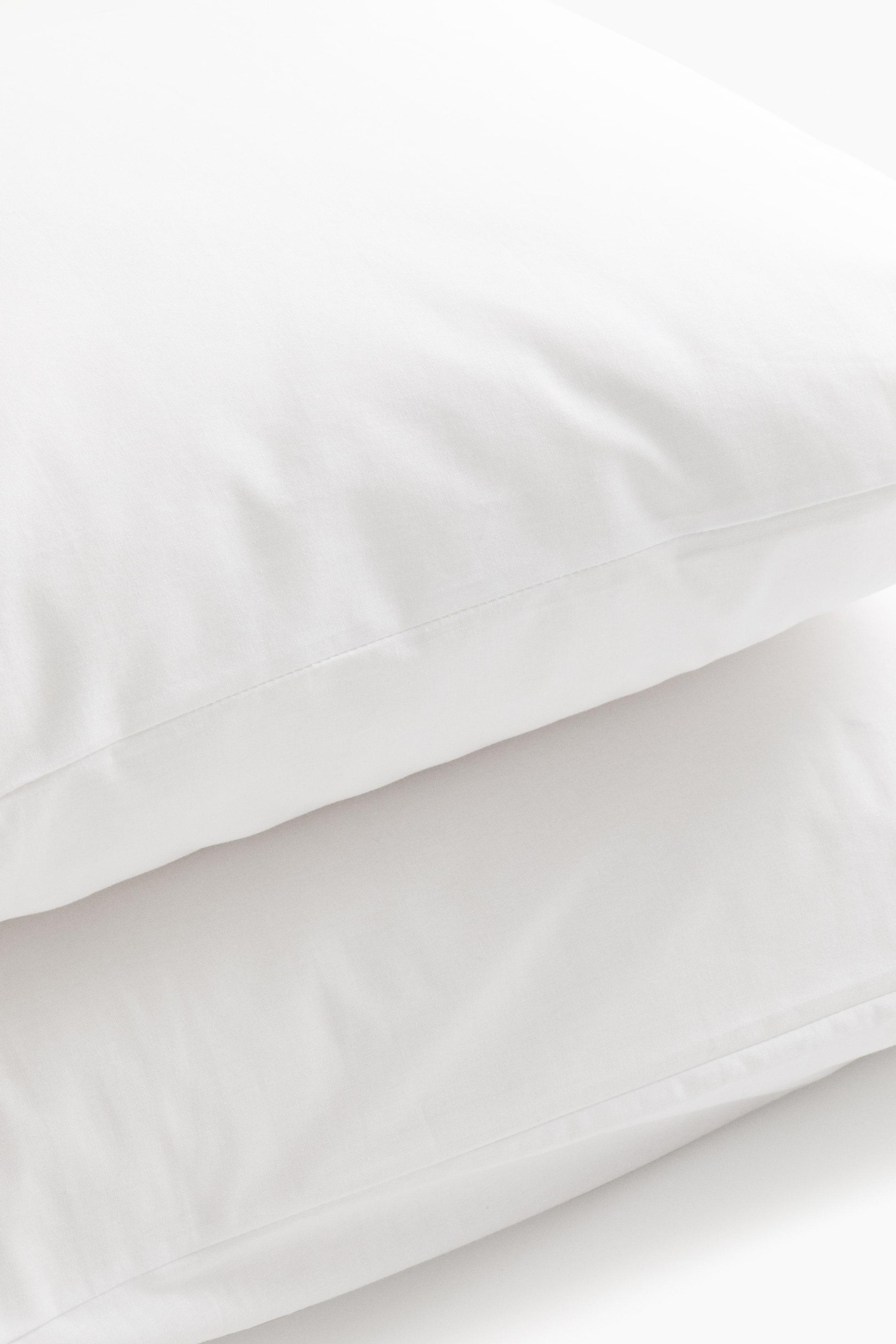 Lot de 2 taies d'oreiller en coton