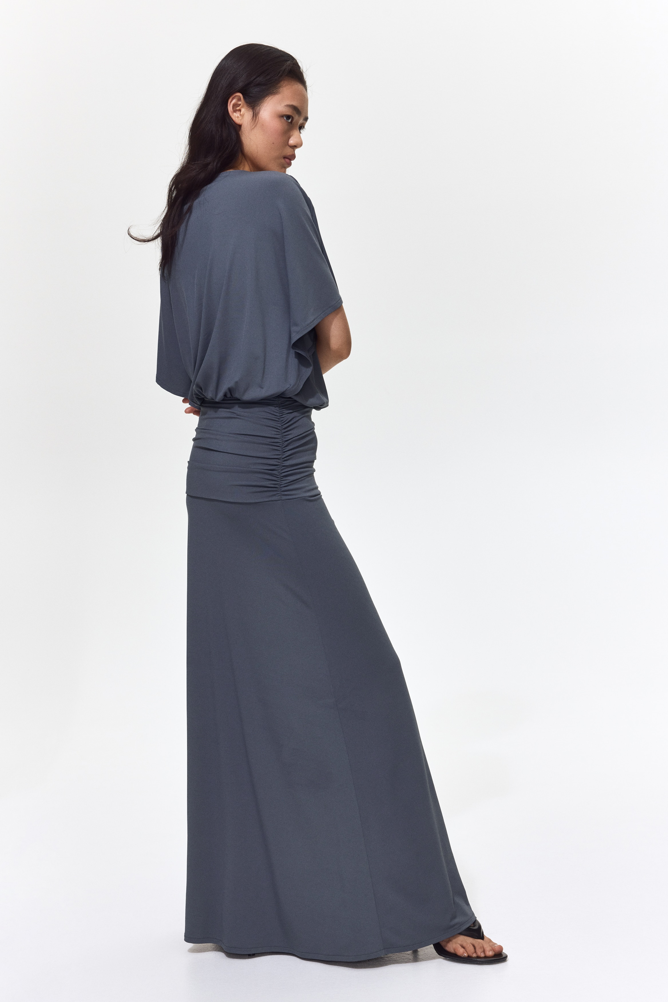 Draped Maxi Dress