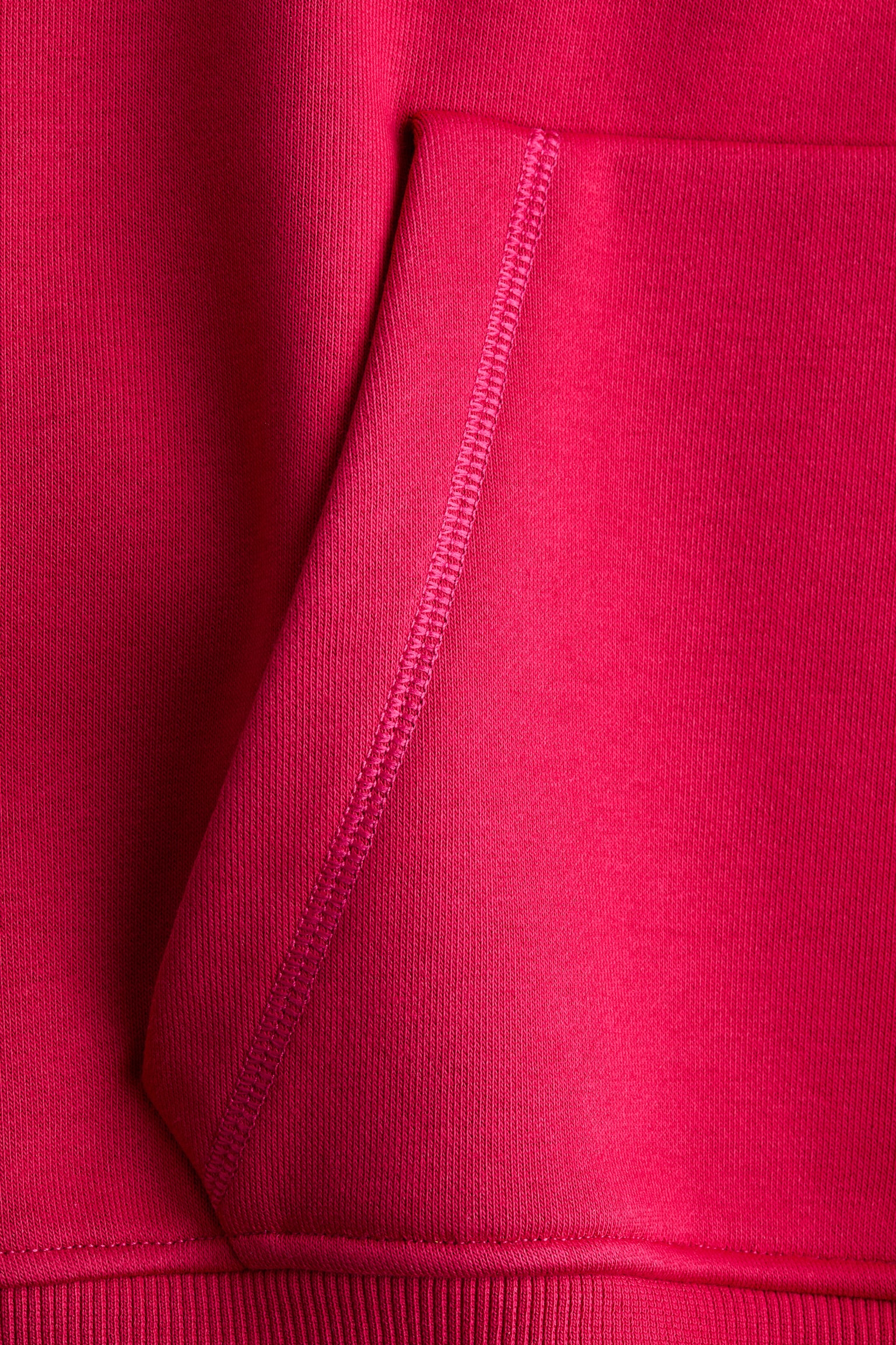 Loose Fit Sports hoodie - Bright red - 4