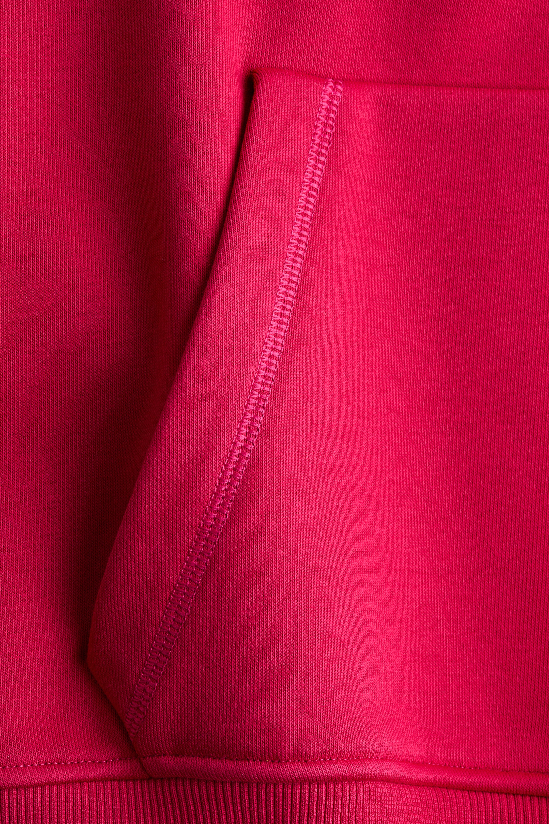 이미지 확대 보기: 스포츠 후드티 루즈핏 - 브라이트 레드 - 여성 | H&M KR 6