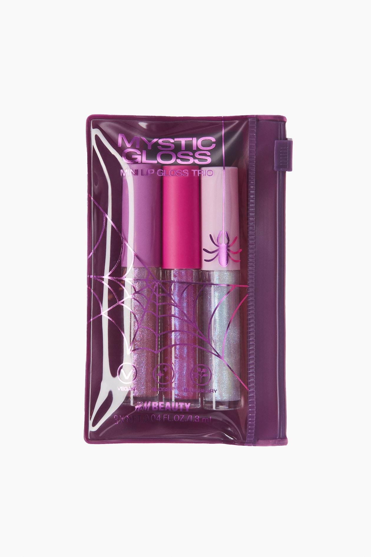 Lipgloss-trio - Paars/holografisch - Beauty all | H&M BE