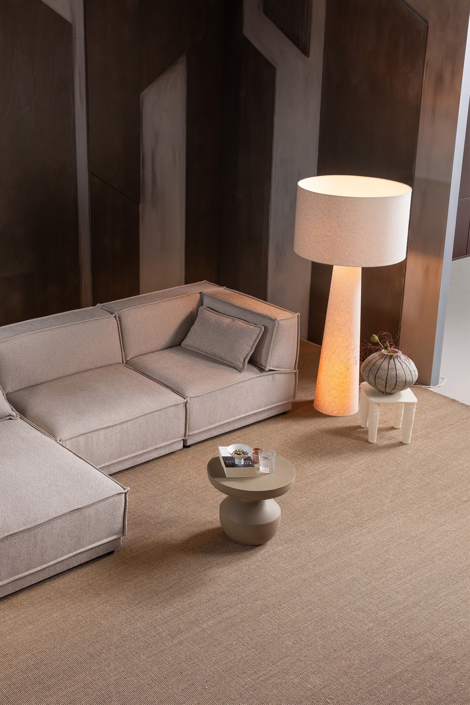 Lampa Podłogowa Loft Xxl-Naturalny - 1