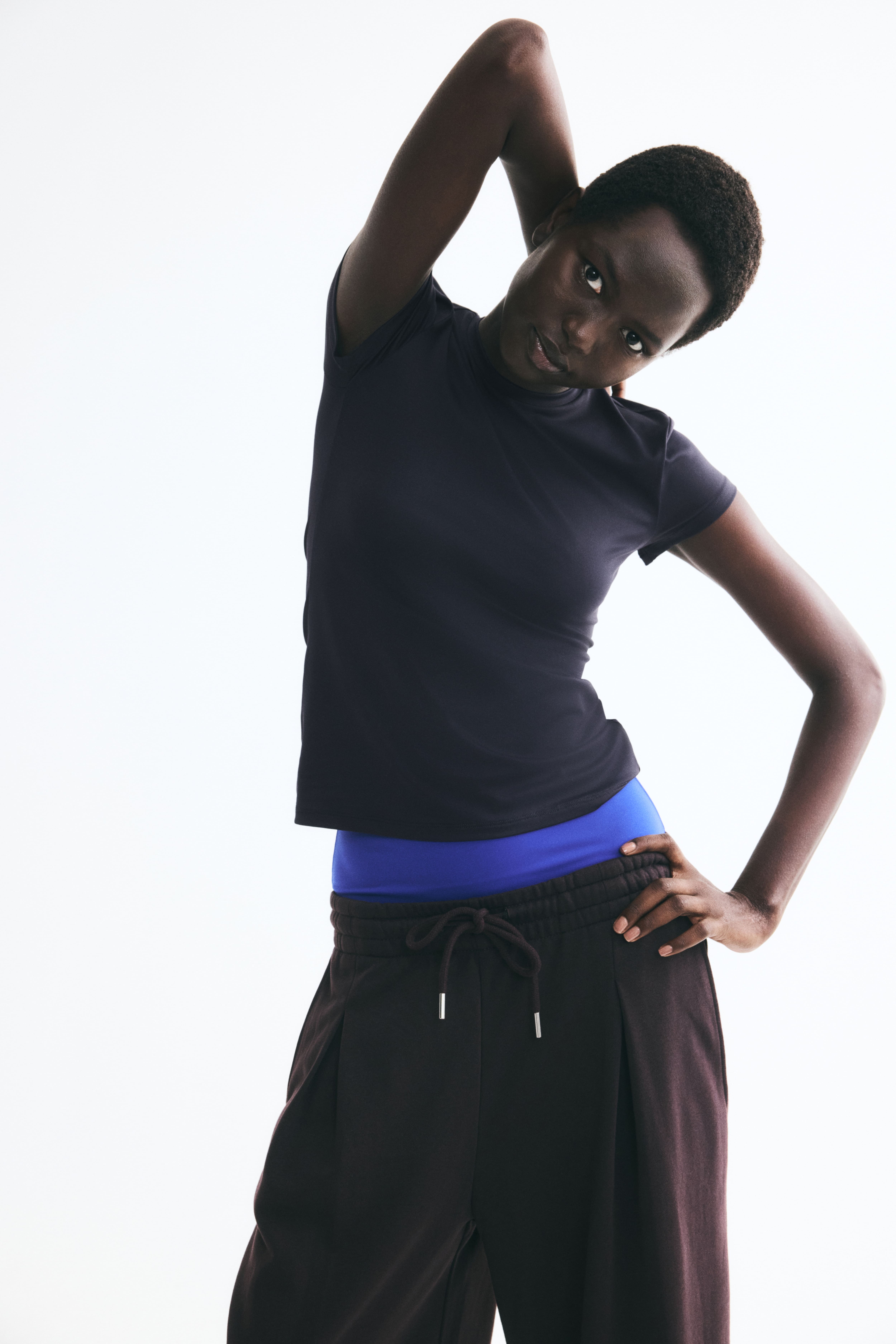 Fitted Microfiber T-shirt
